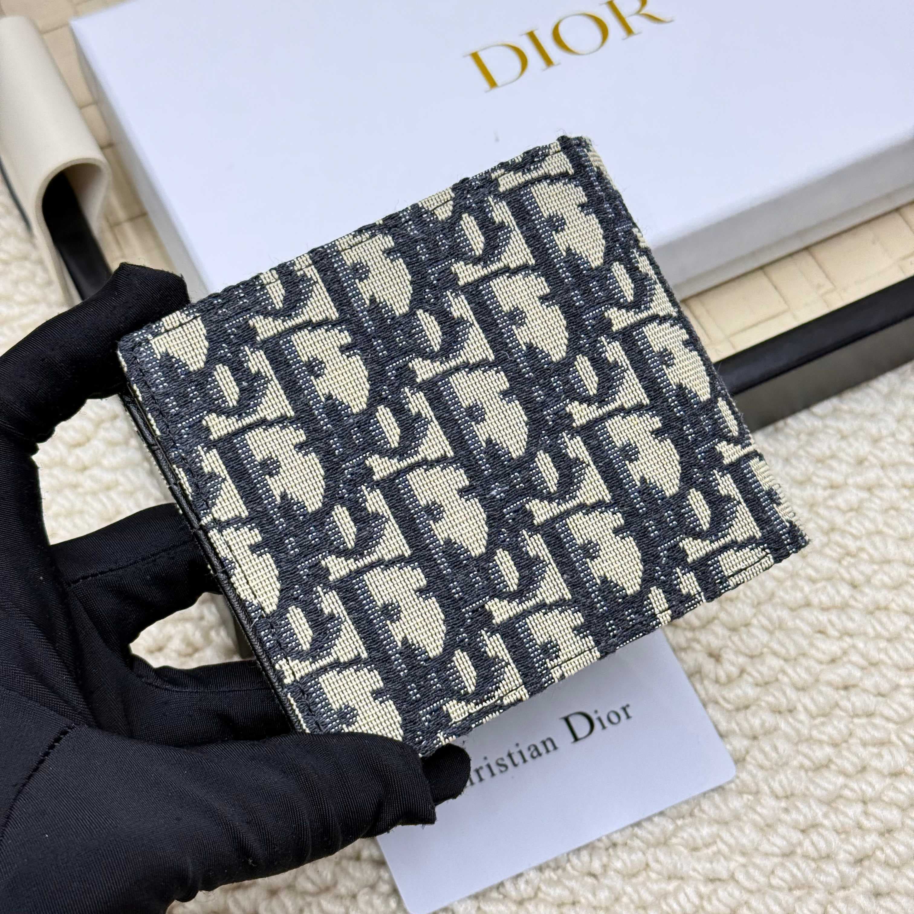 Dior Blue Wallet