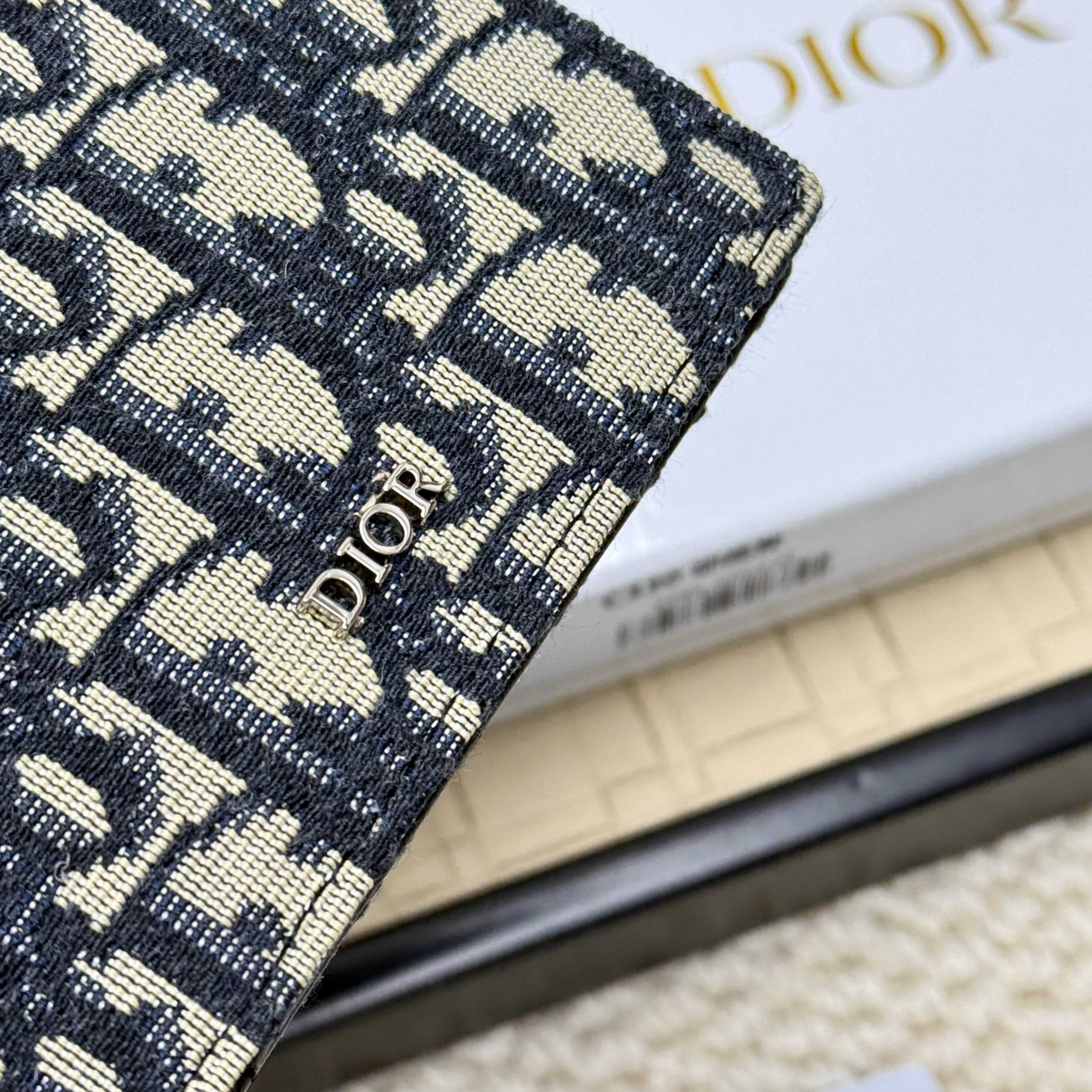 Dior Blue Wallet