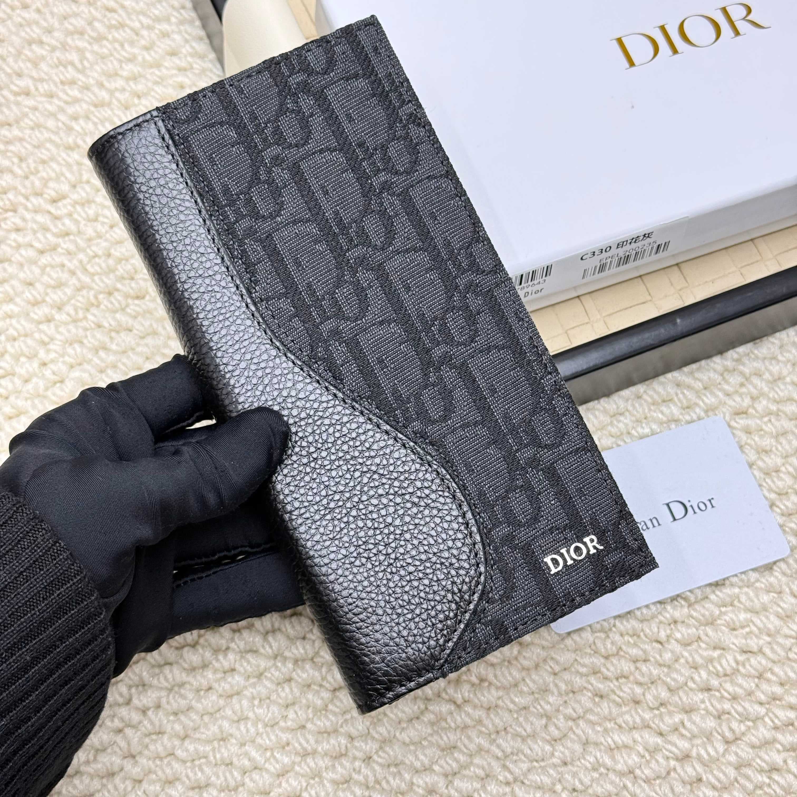 Dior Black Wallet C330