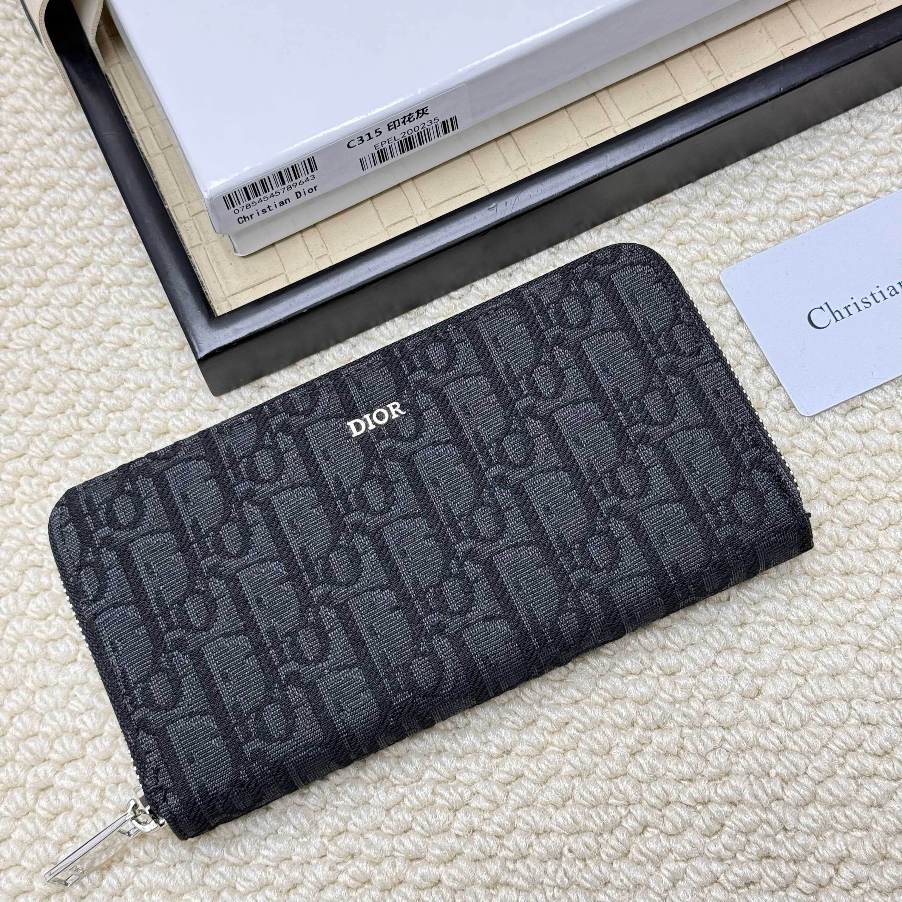 Dior Black Wallet C315