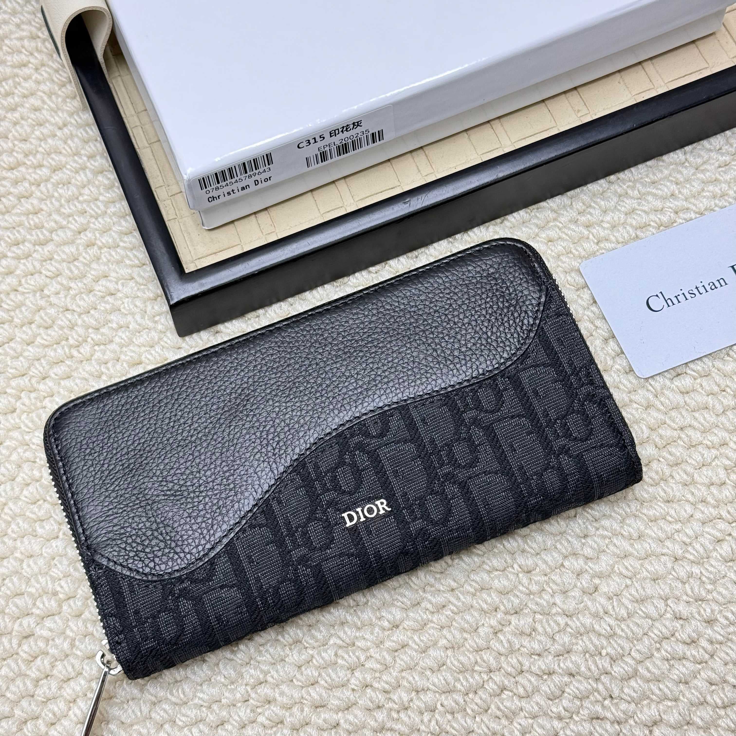 Dior Black Wallet C315