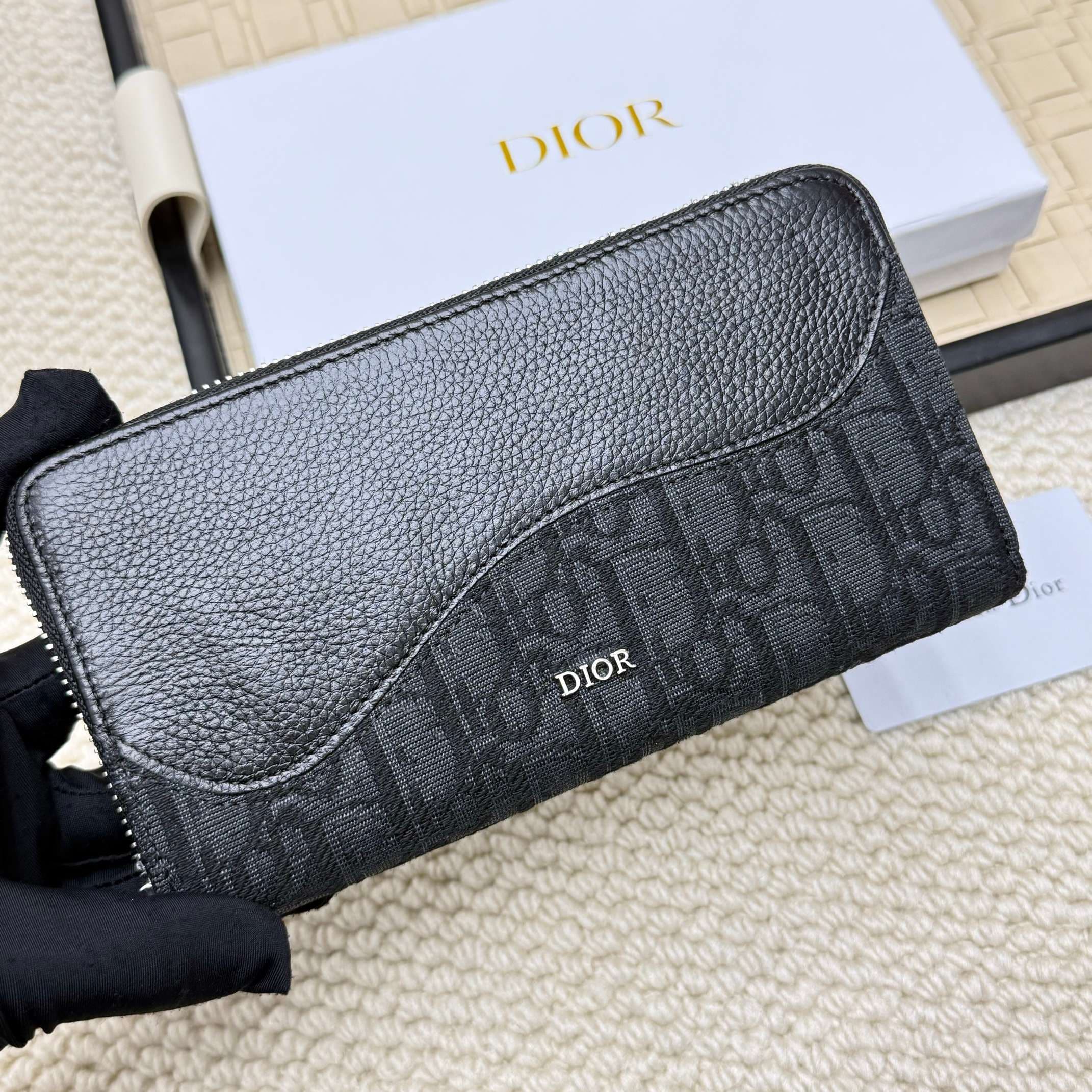 Dior Black Wallet C315