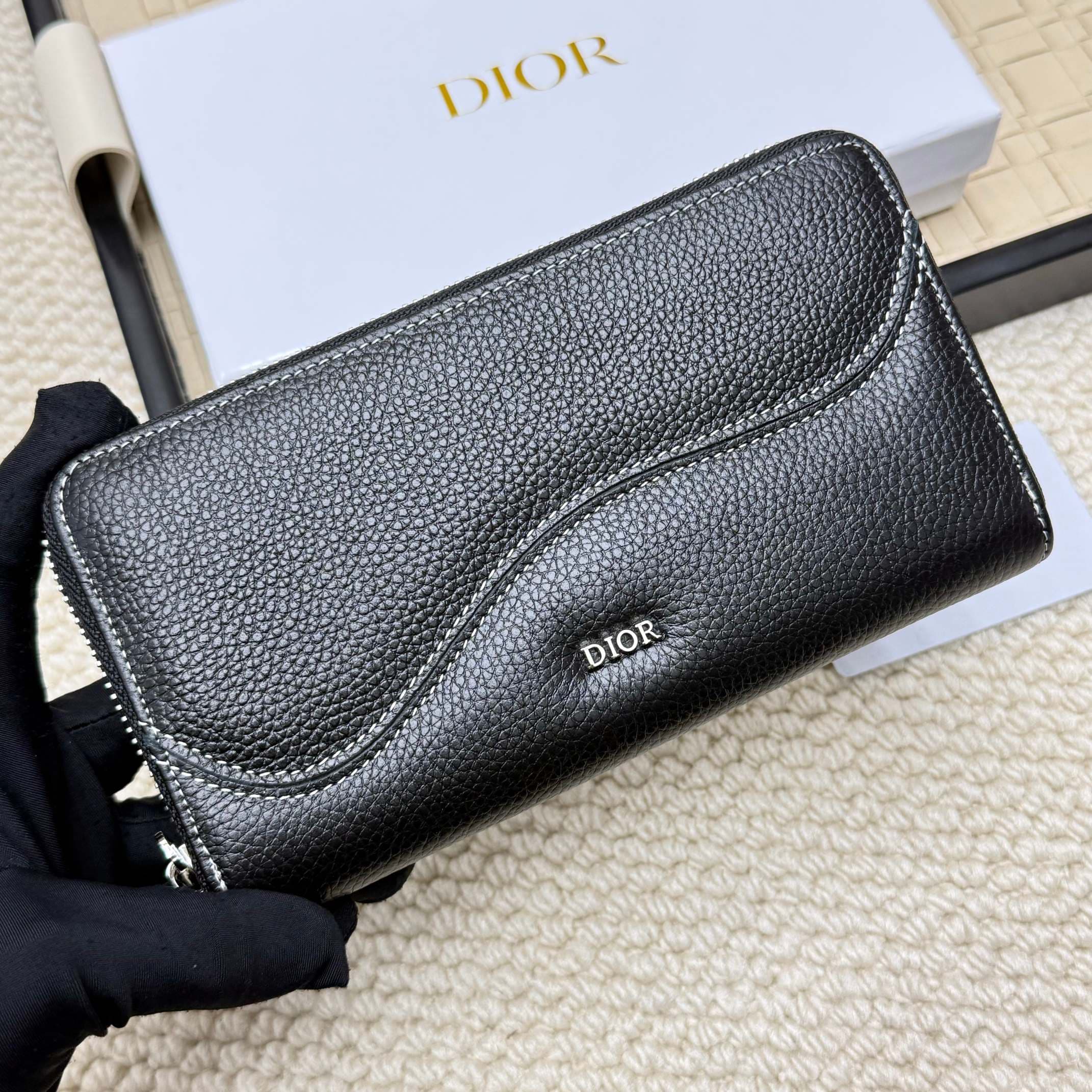 Dior Black Wallet C315