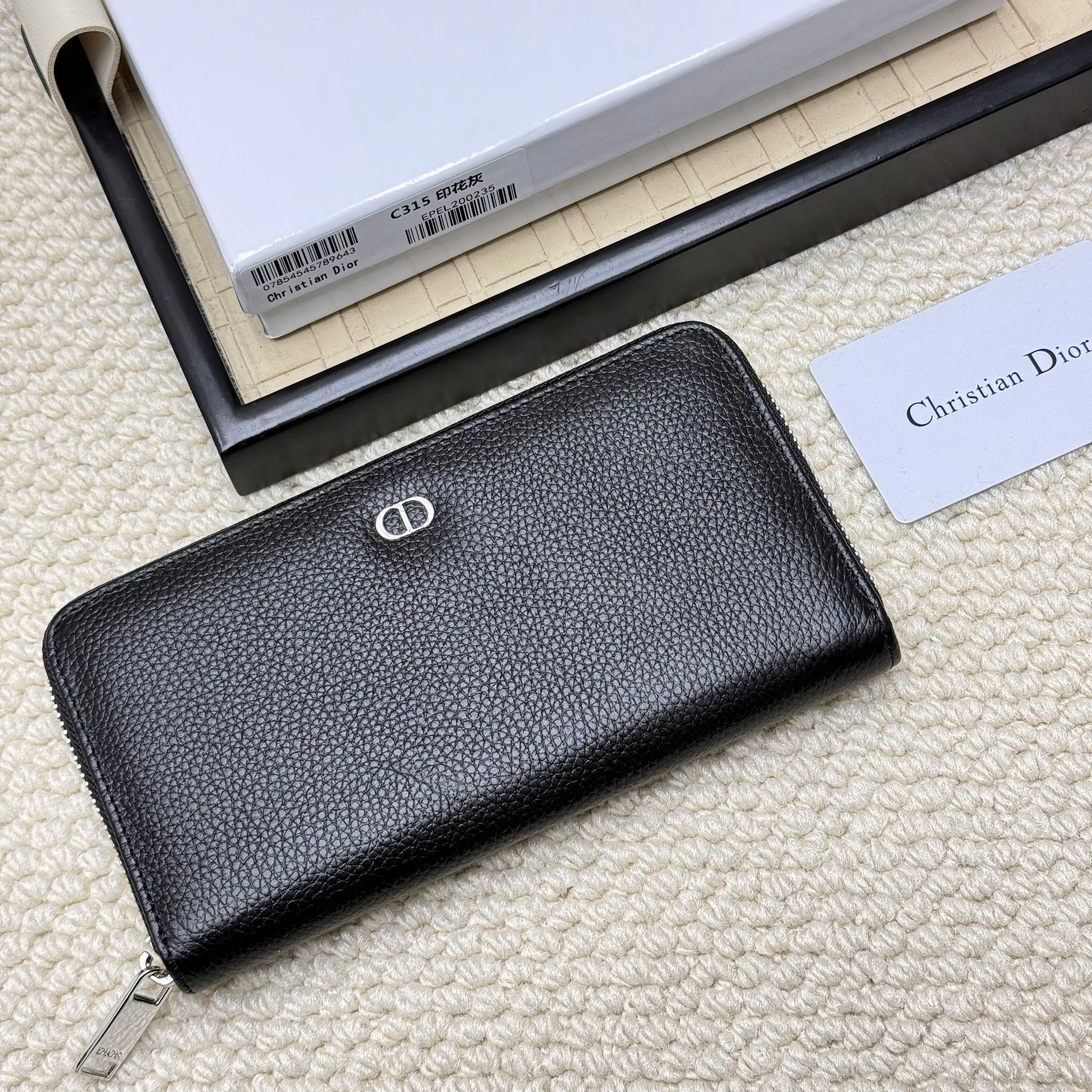 Dior Black Wallet C315