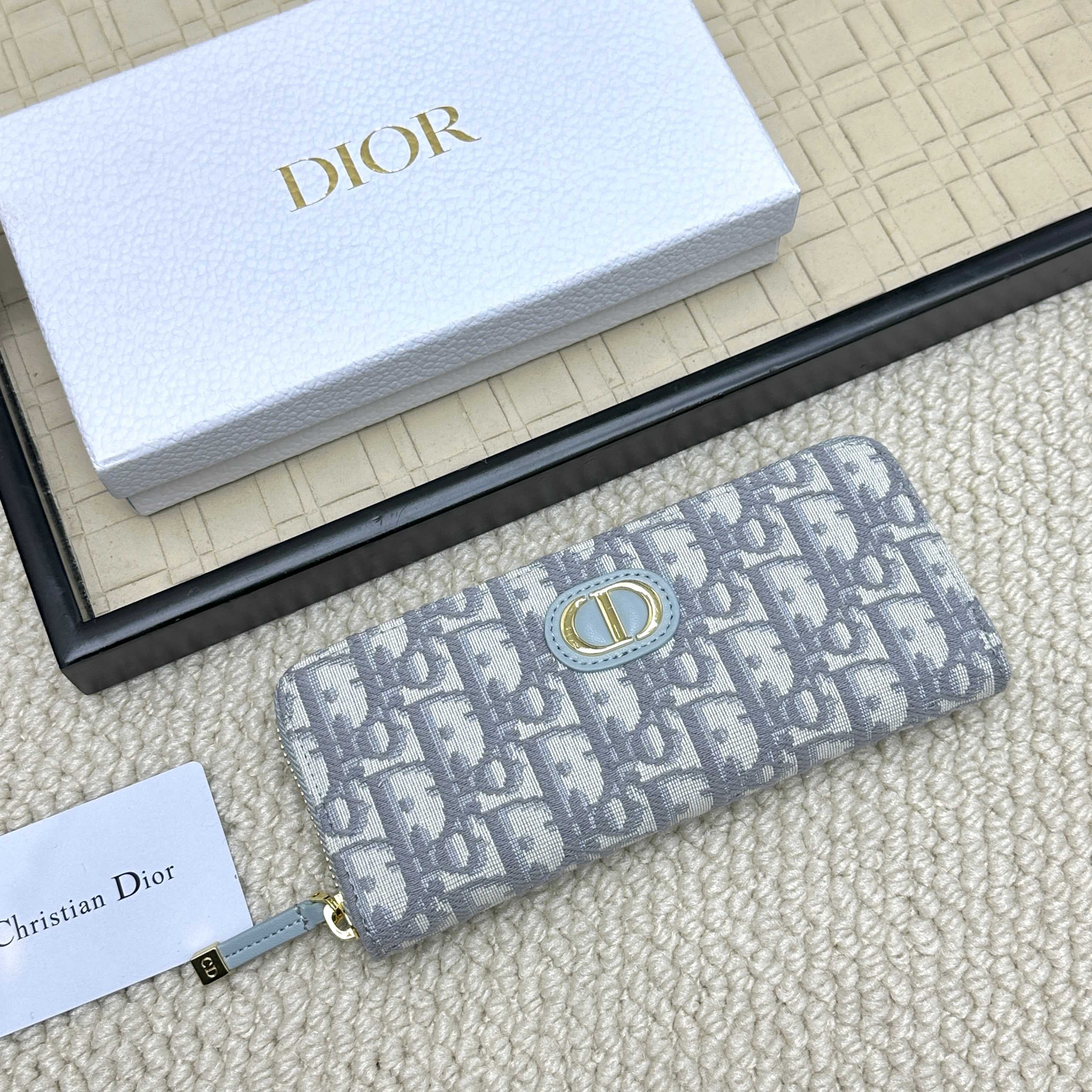 Dior Blue Wallet S2189