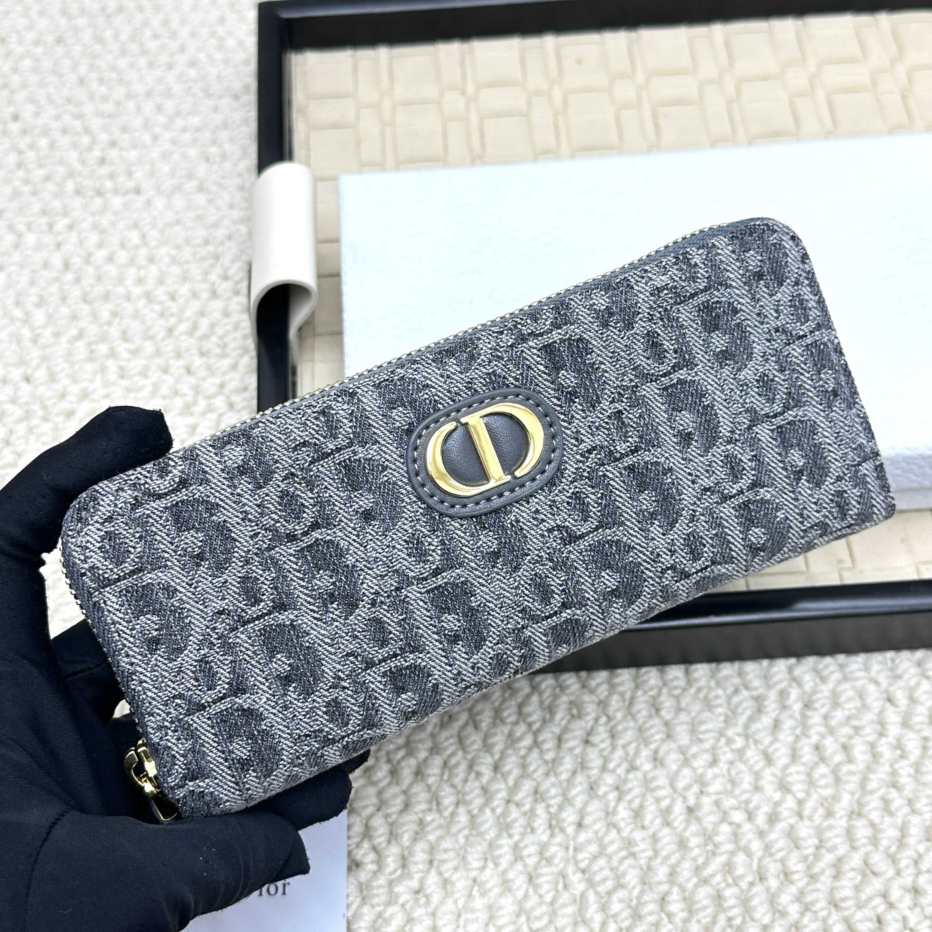 Dior Blue Wallet S2189
