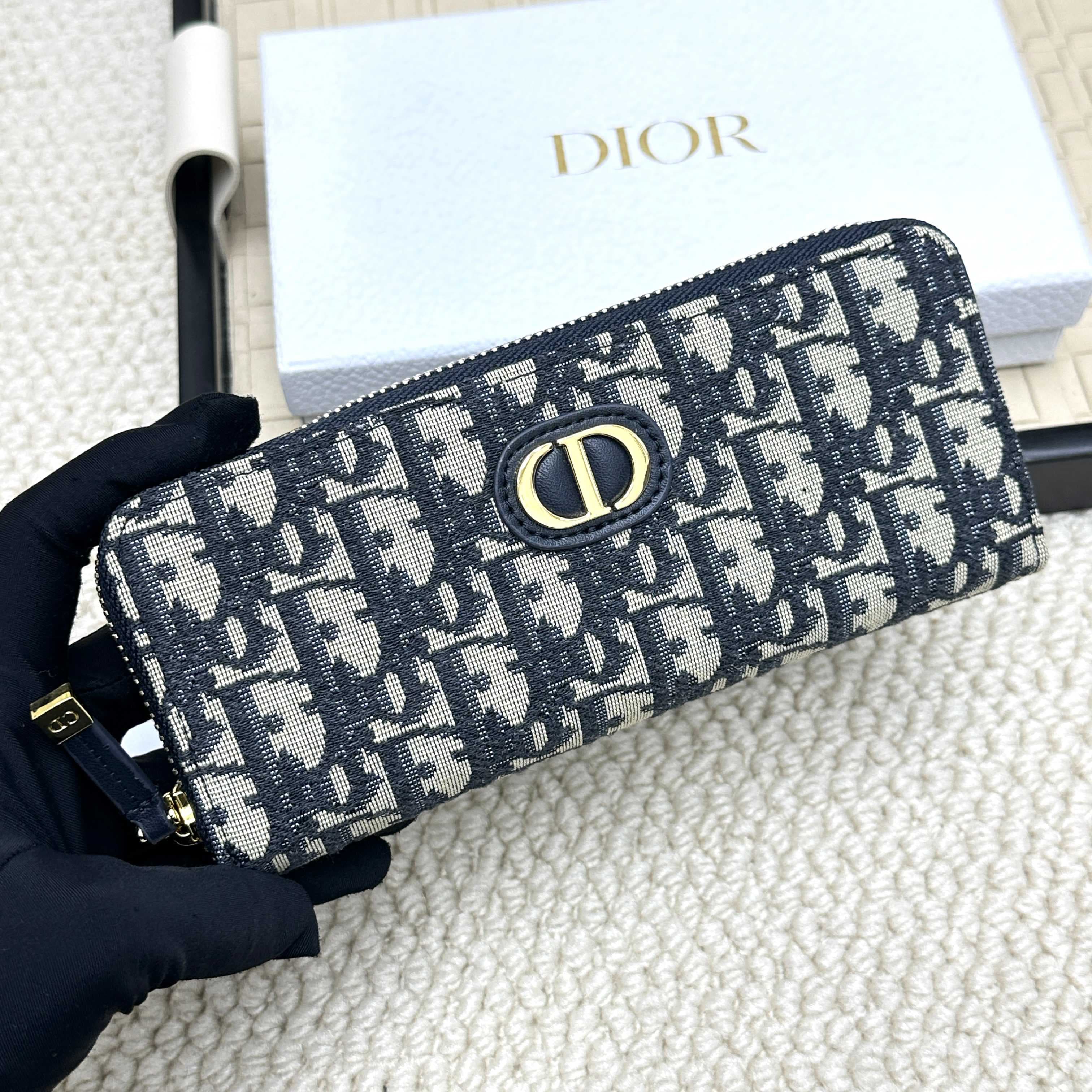Dior Blue Wallet S2189