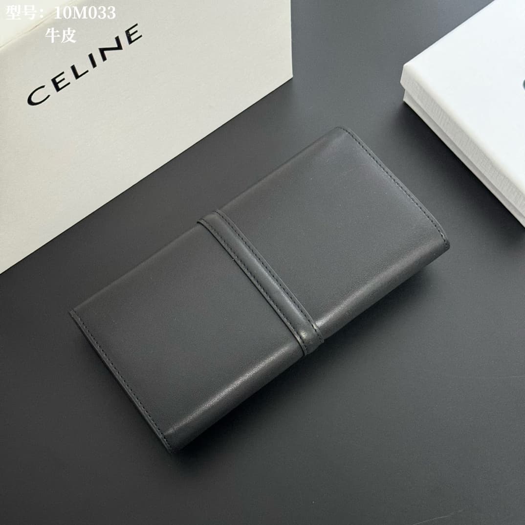 Celine Gold Large Wallet M033