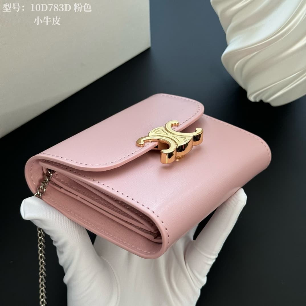 Celine Red Wallet