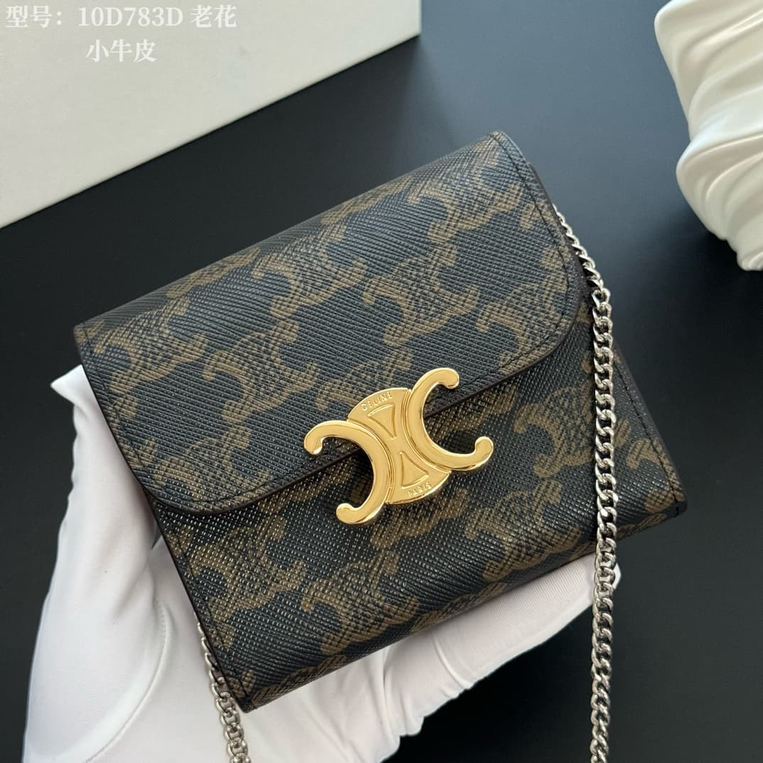 Celine Red Wallet