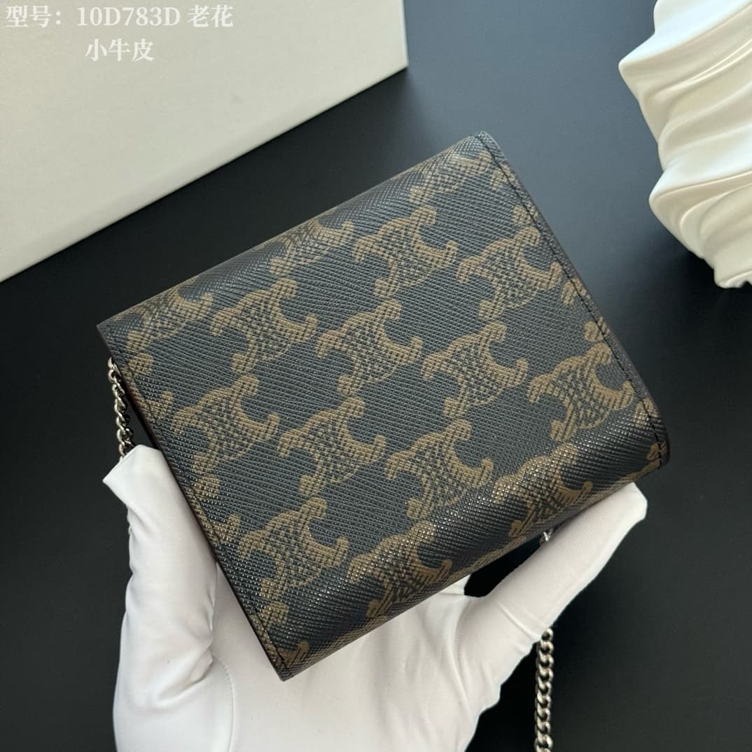 Celine Red Wallet