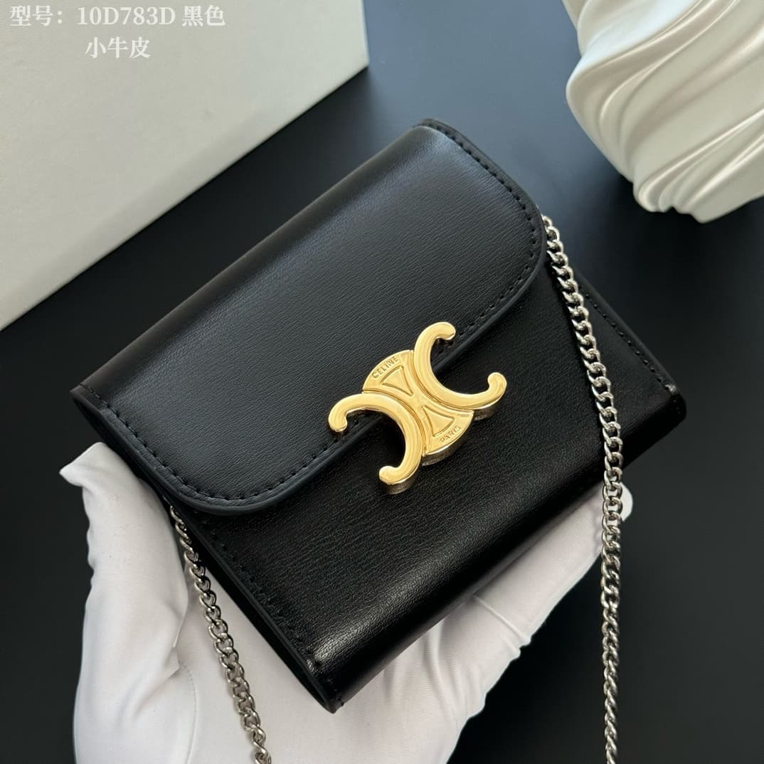 Celine Black Wallet