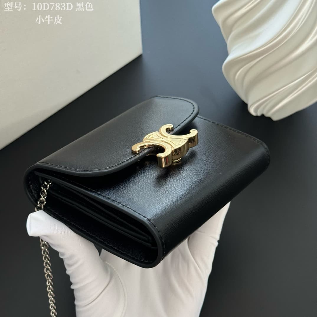 Celine Black Wallet