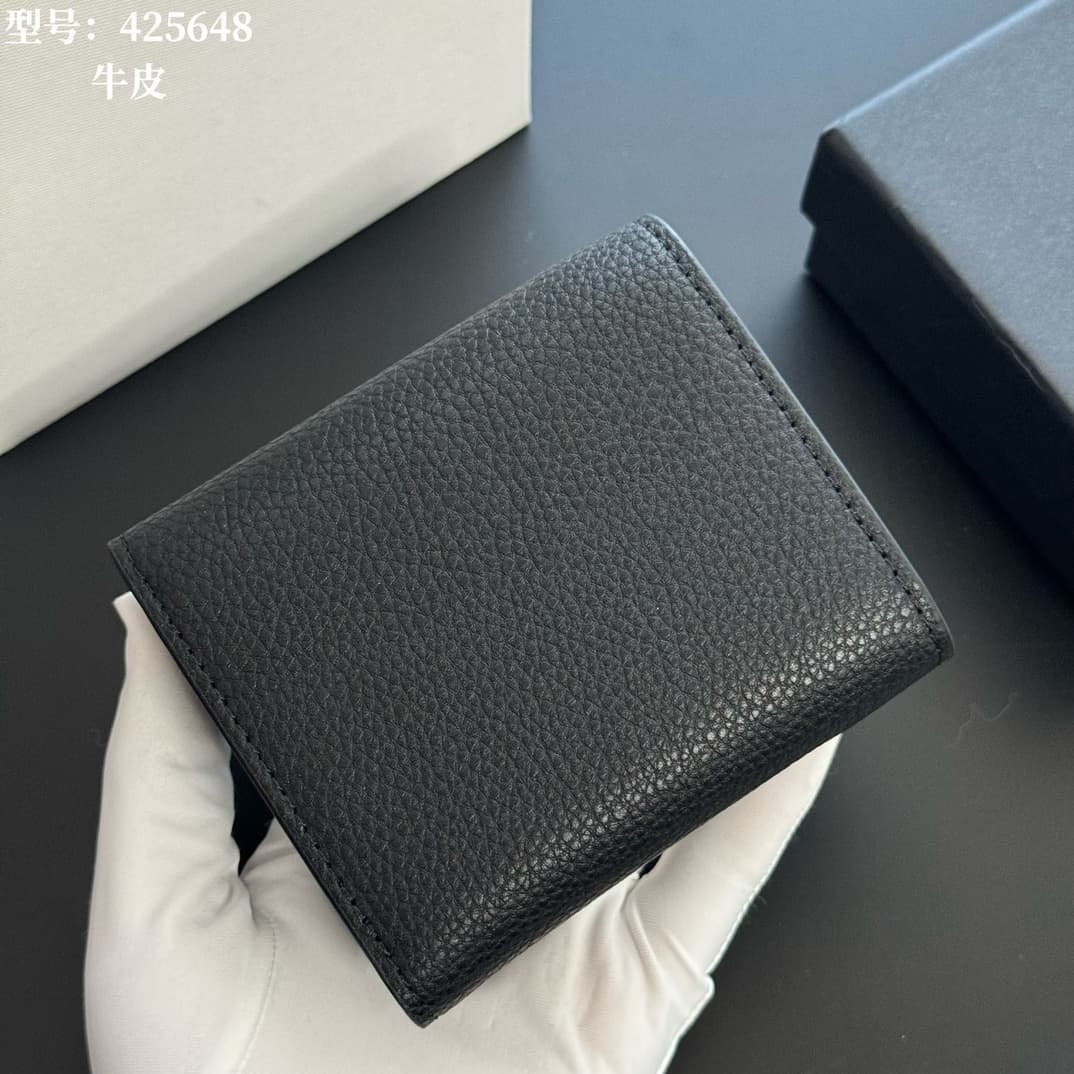 Saint Laurent Black Mini Wallet 425648