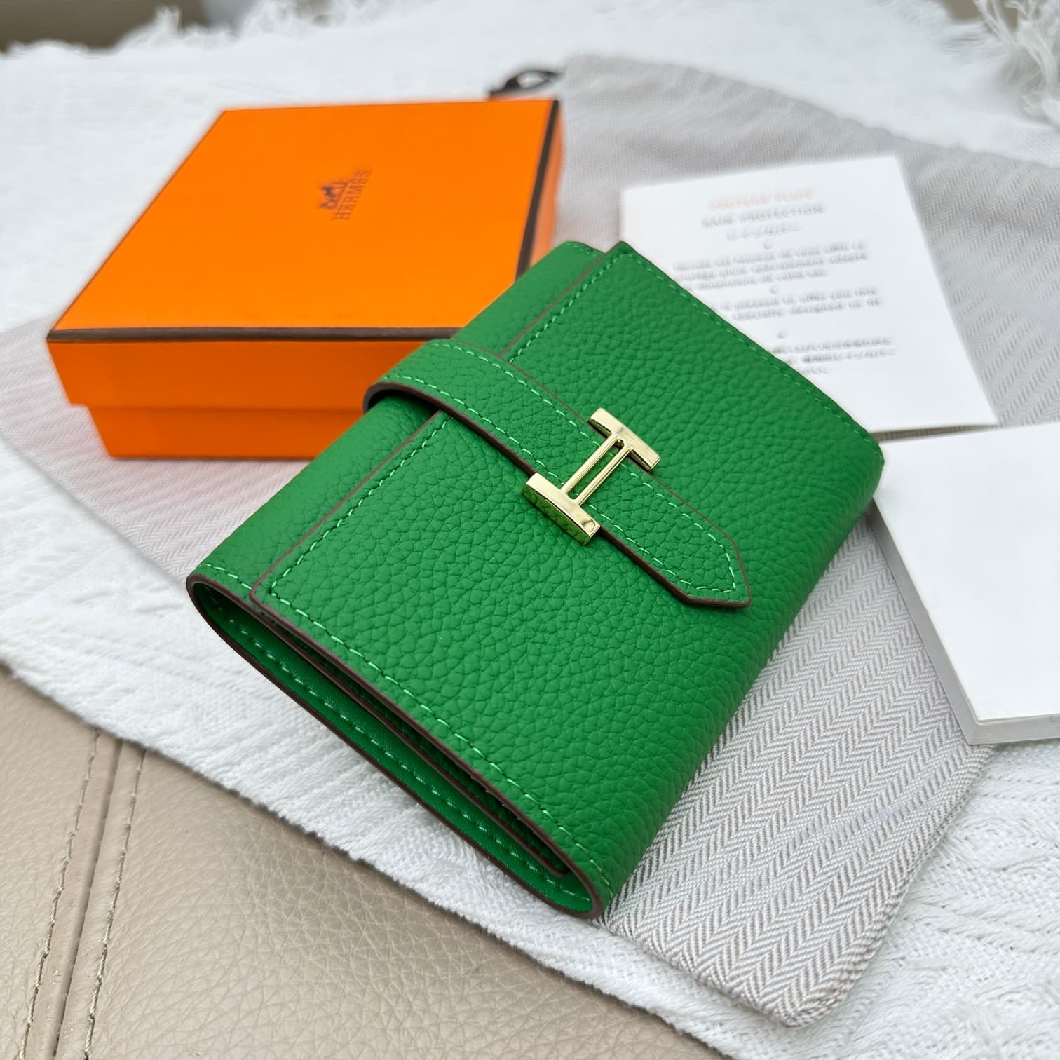 Hermes Gold Wallet 5176