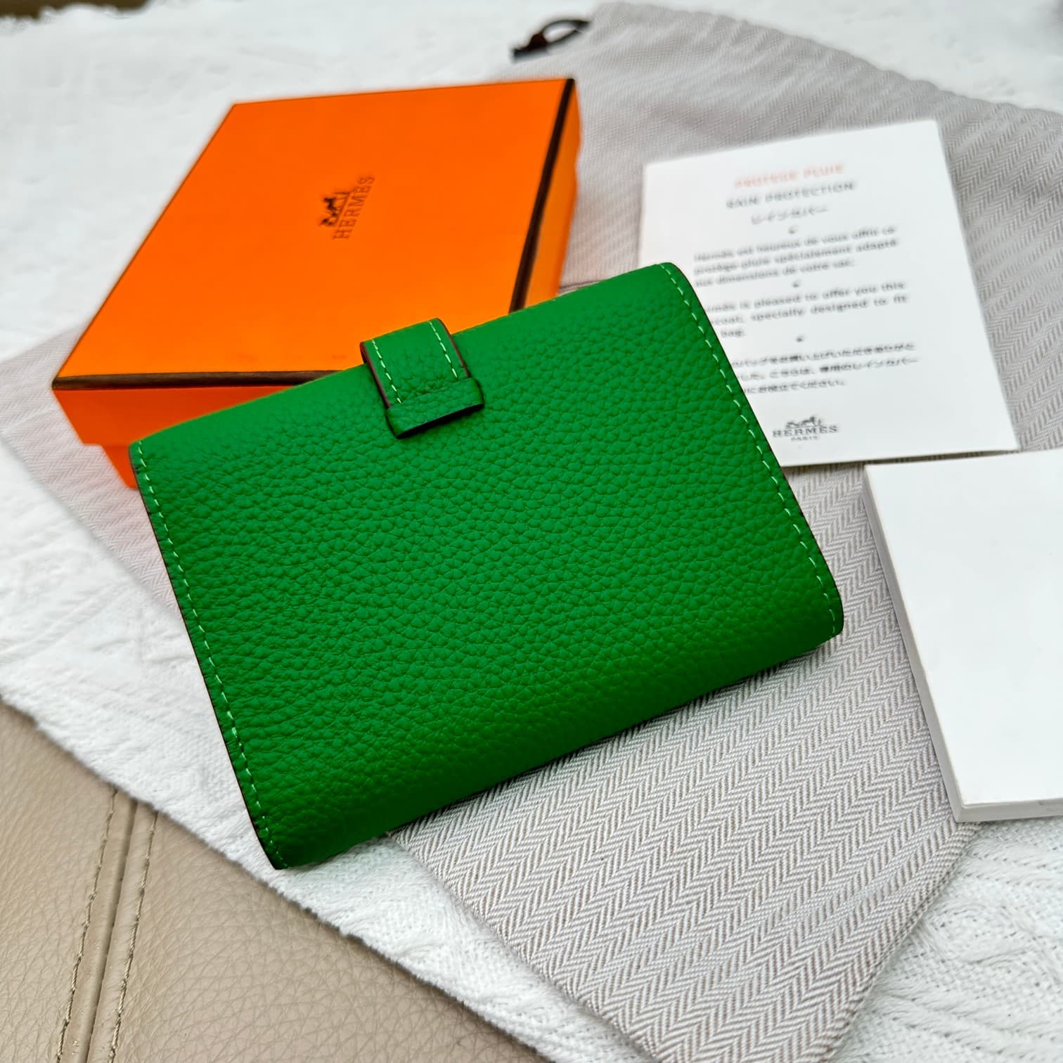Hermes Gold Wallet 5176