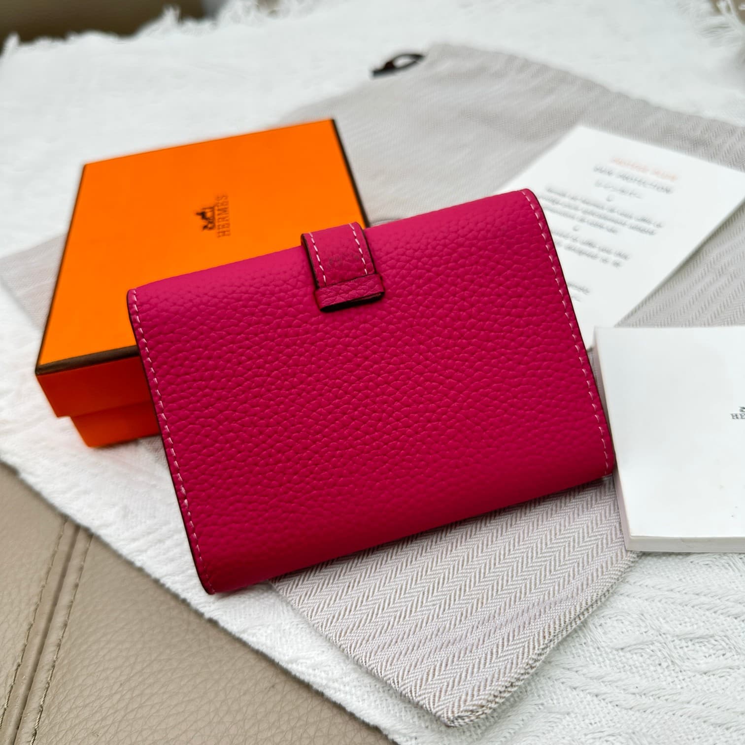 Hermes Gold Wallet 5176