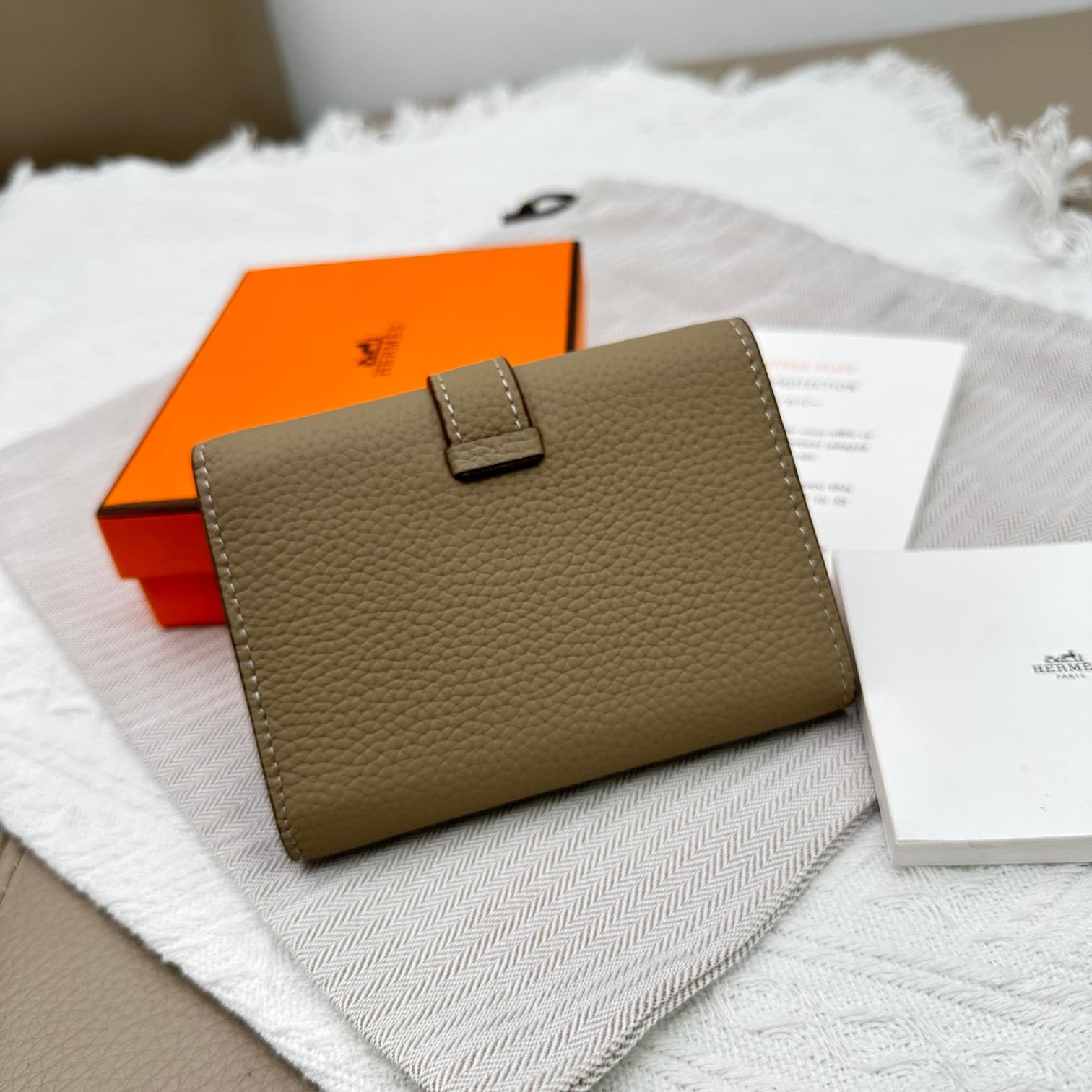 Hermes Gold Wallet 5176