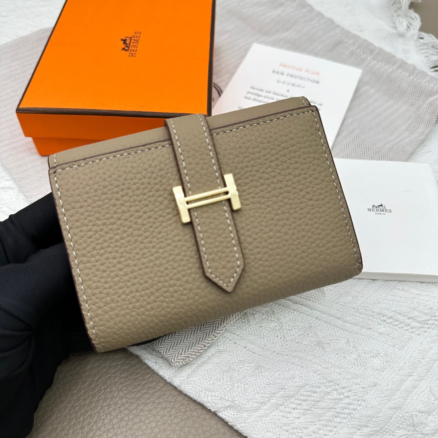 Hermes Gold Wallet 5176