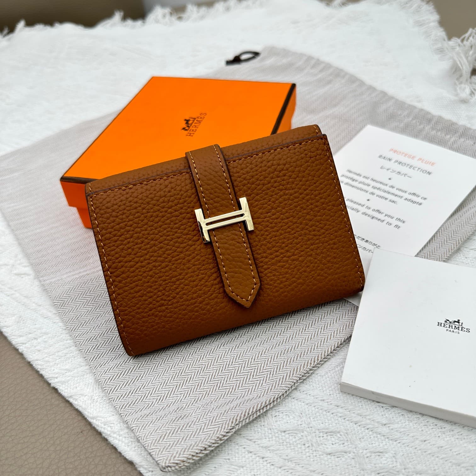 Hermes Gold Wallet 5176