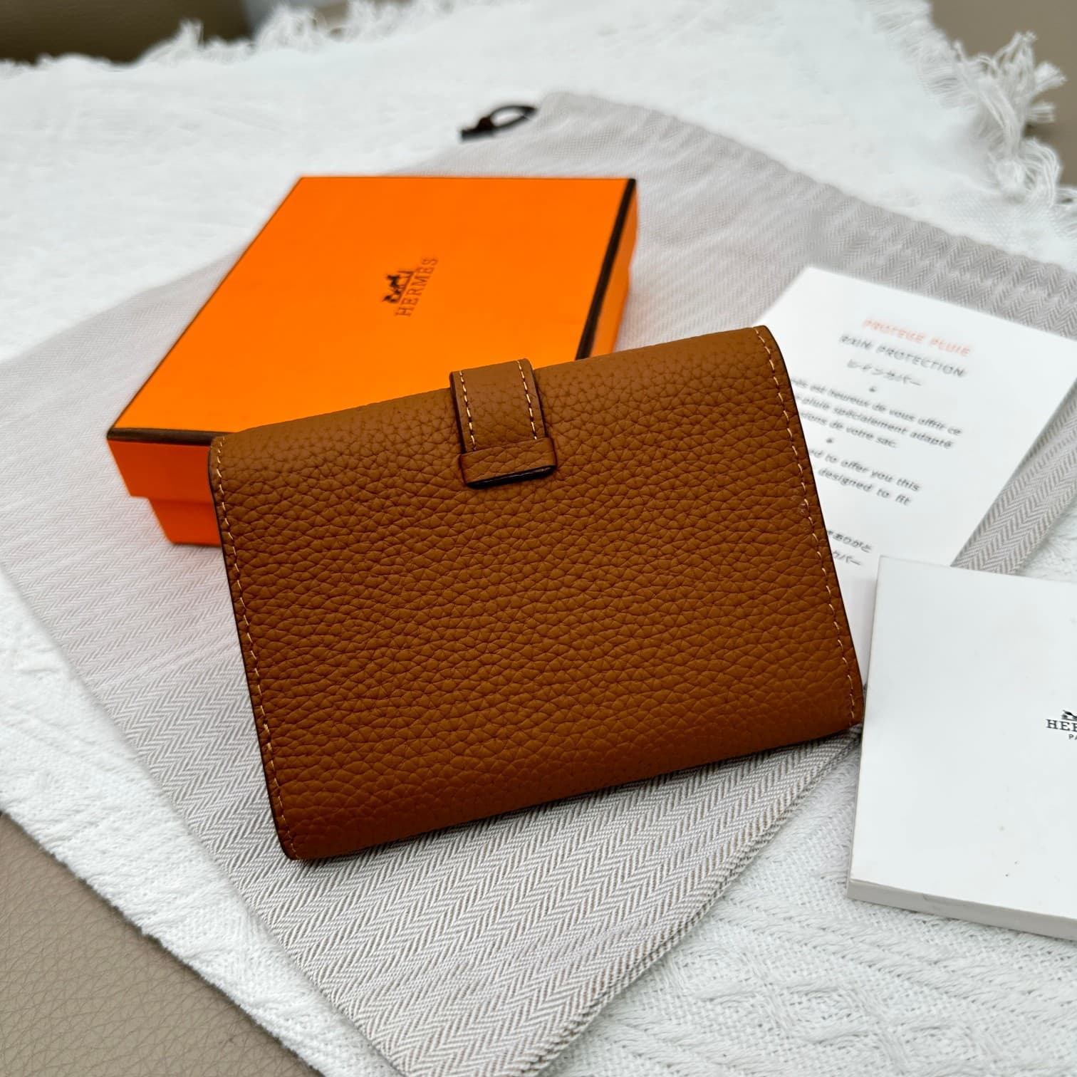 Hermes Gold Wallet 5176