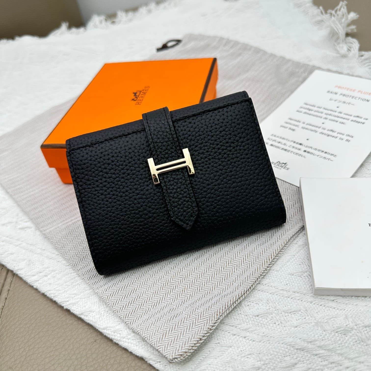 Hermes Gold Wallet 5176