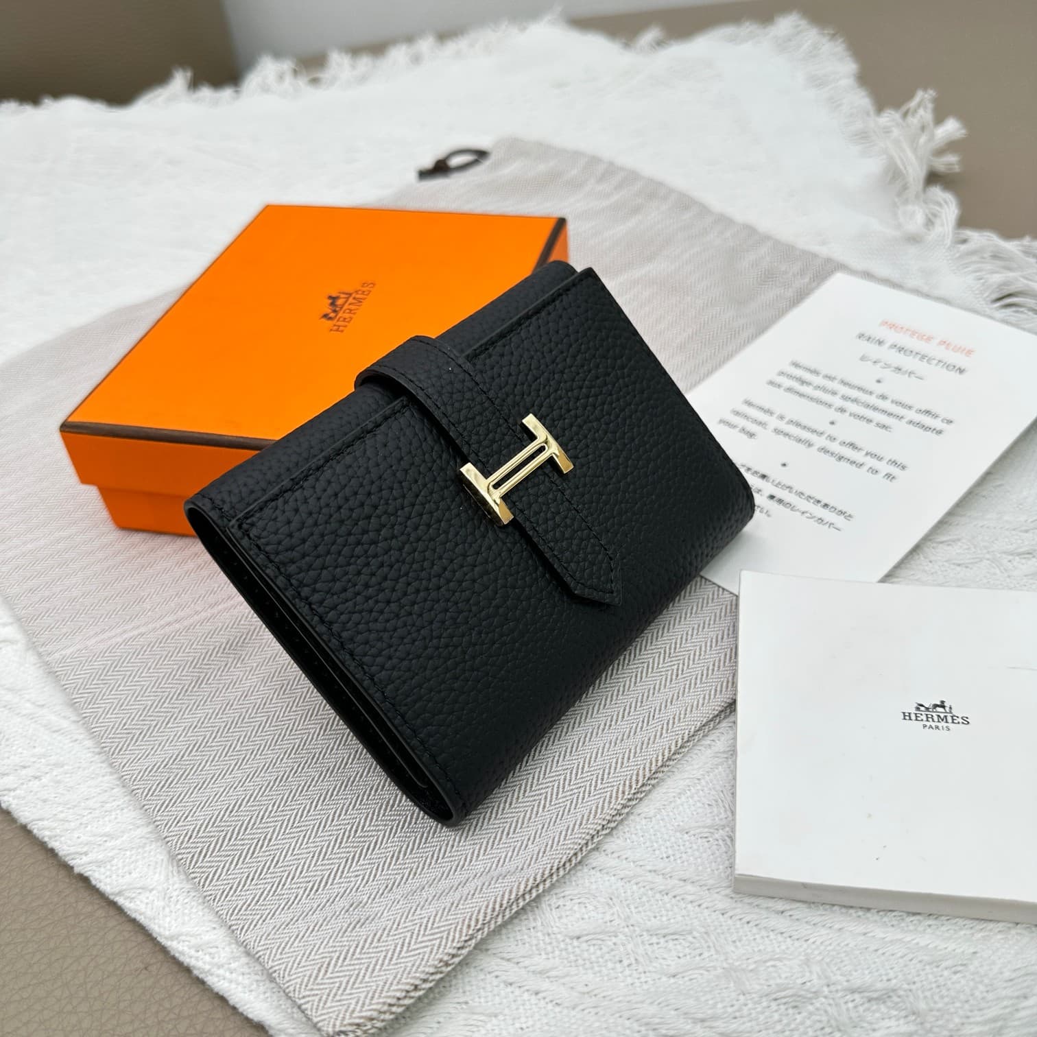Hermes Gold Wallet 5176