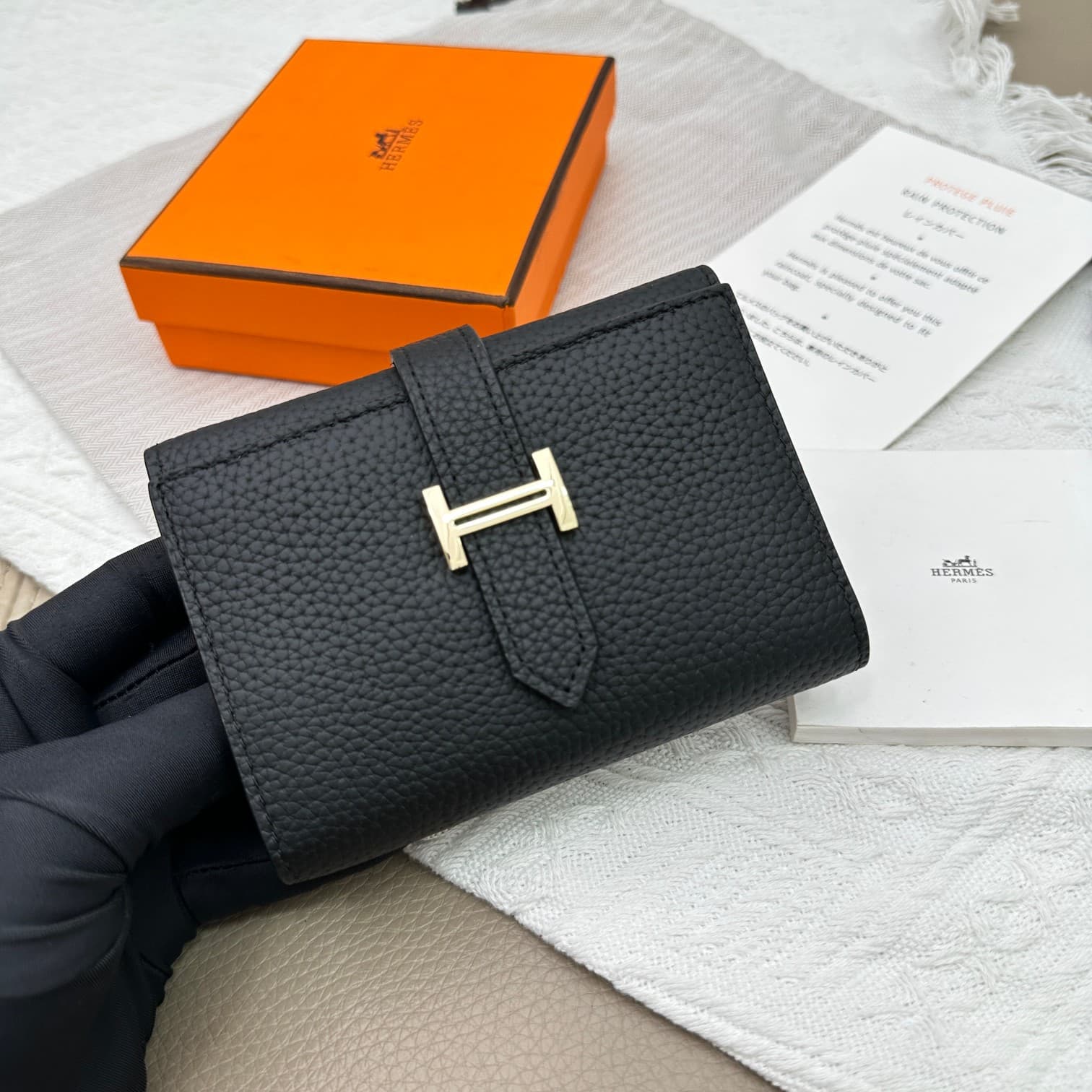Hermes Gold Wallet 5176