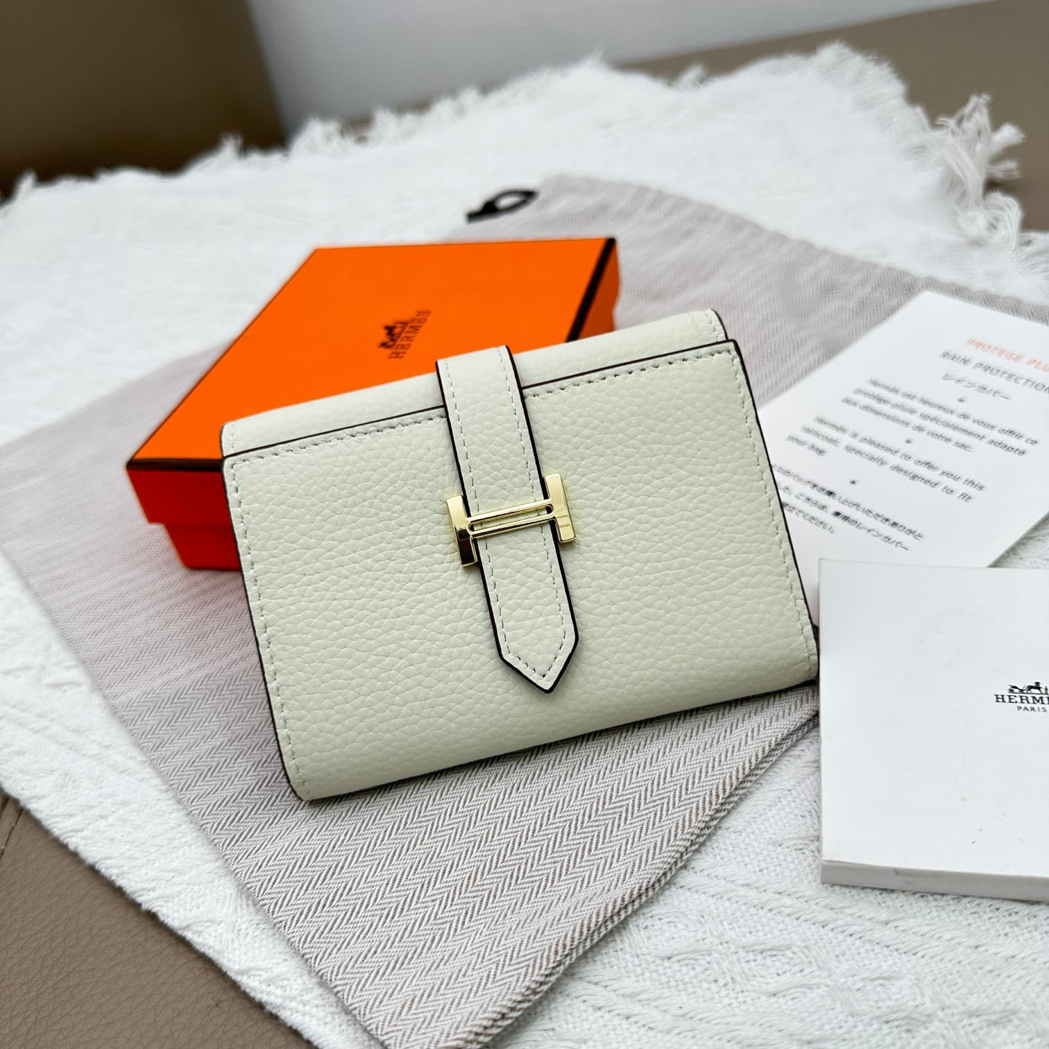 Hermes Gold Wallet 5176