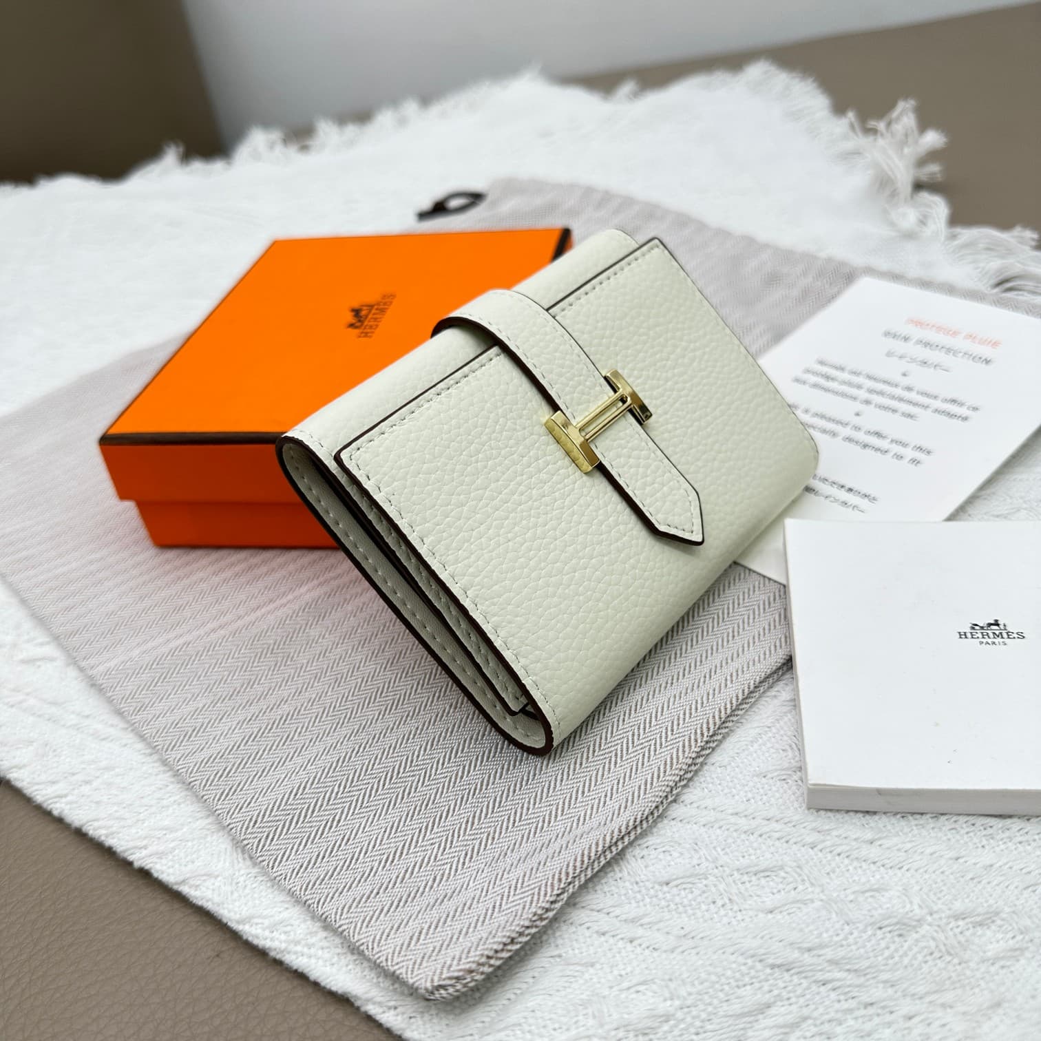 Hermes Gold Wallet 5176