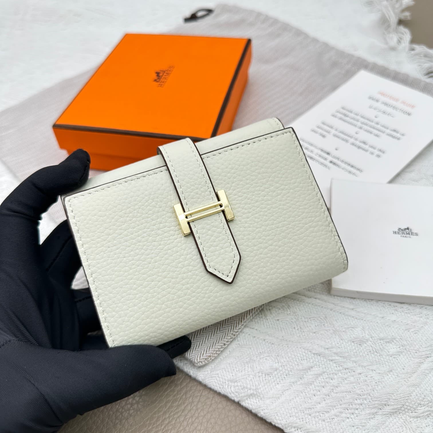 Hermes Gold Wallet 5176
