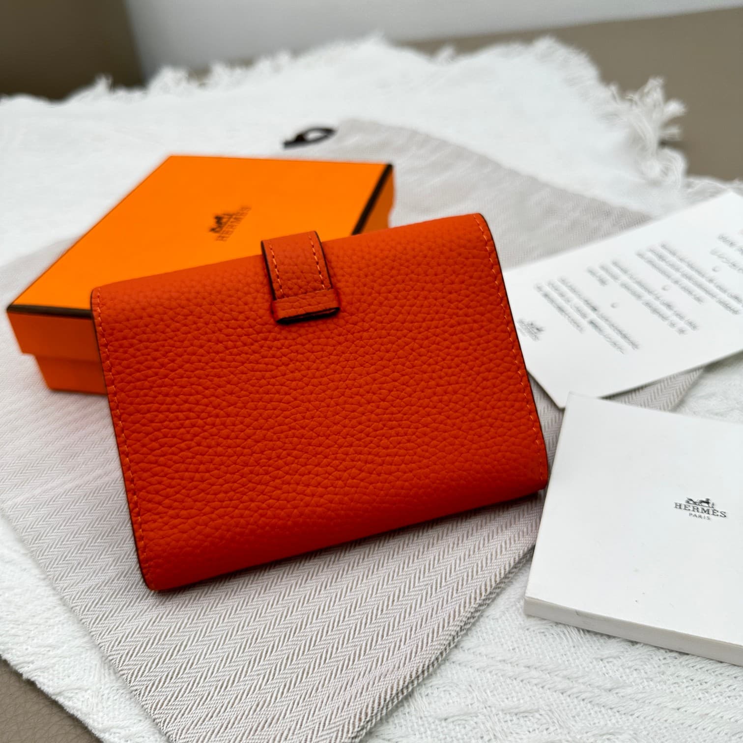 Hermes Gold Wallet 5176