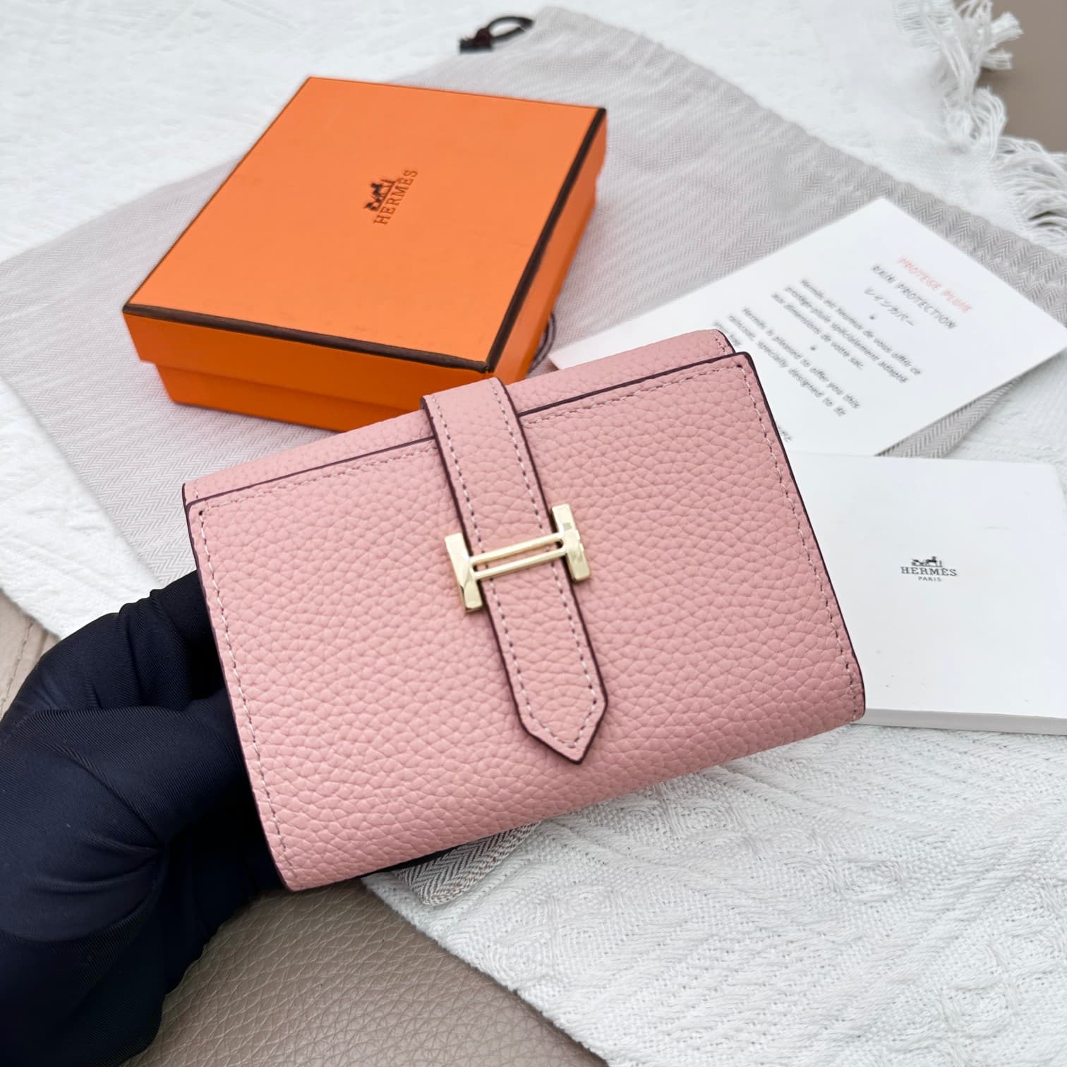 Hermes Gold Wallet 5176