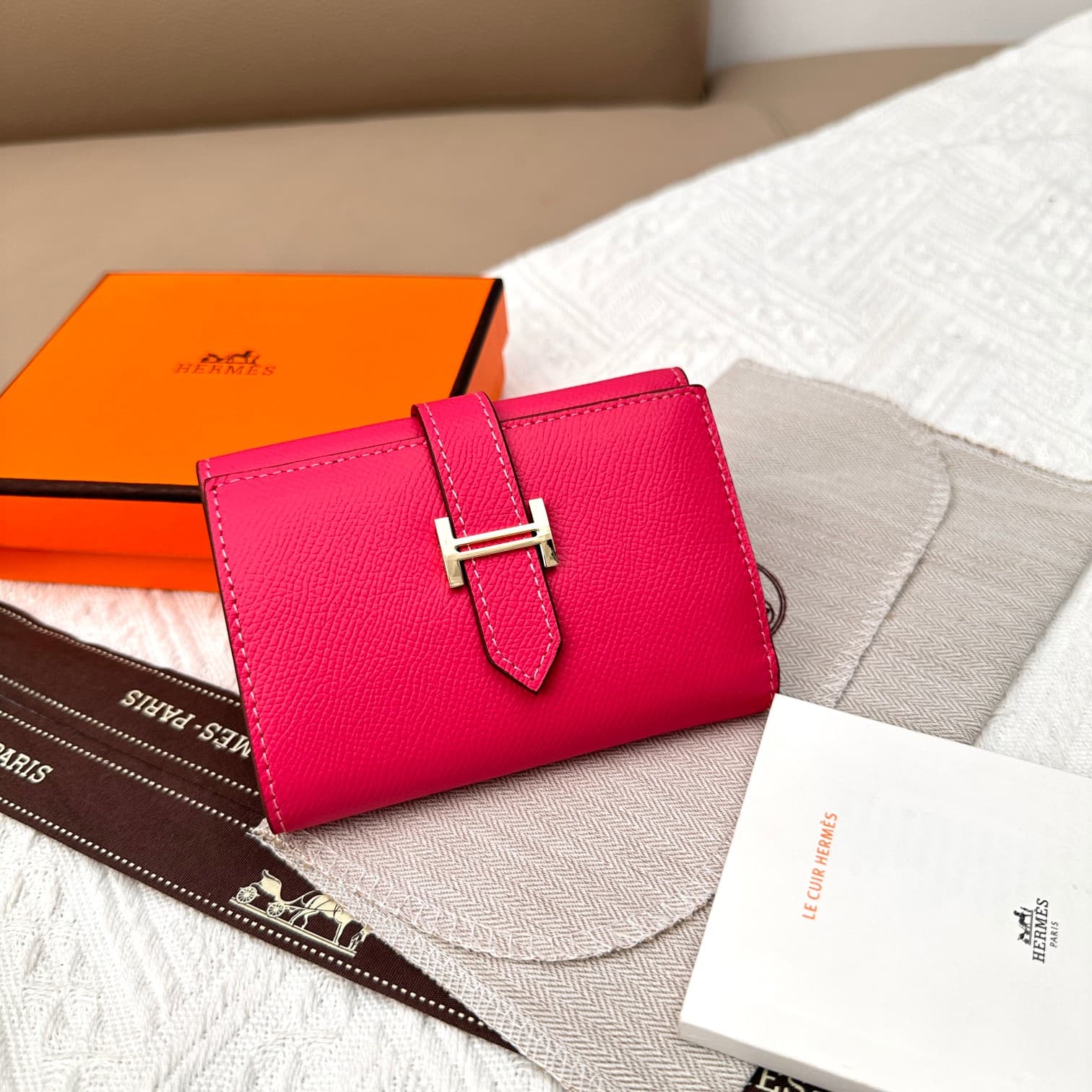 Hermes Gold Wallet 5176