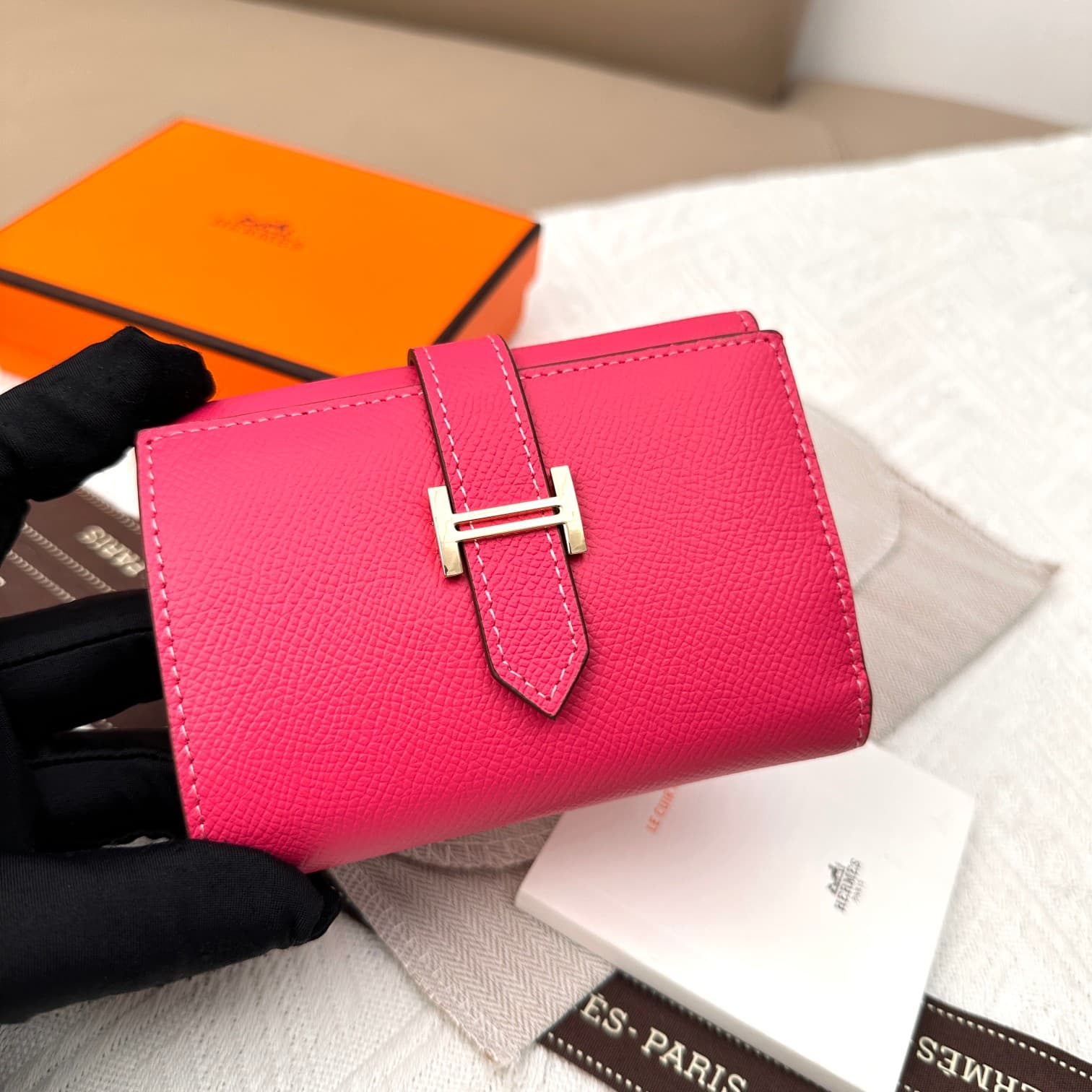 Hermes Gold Wallet 5176