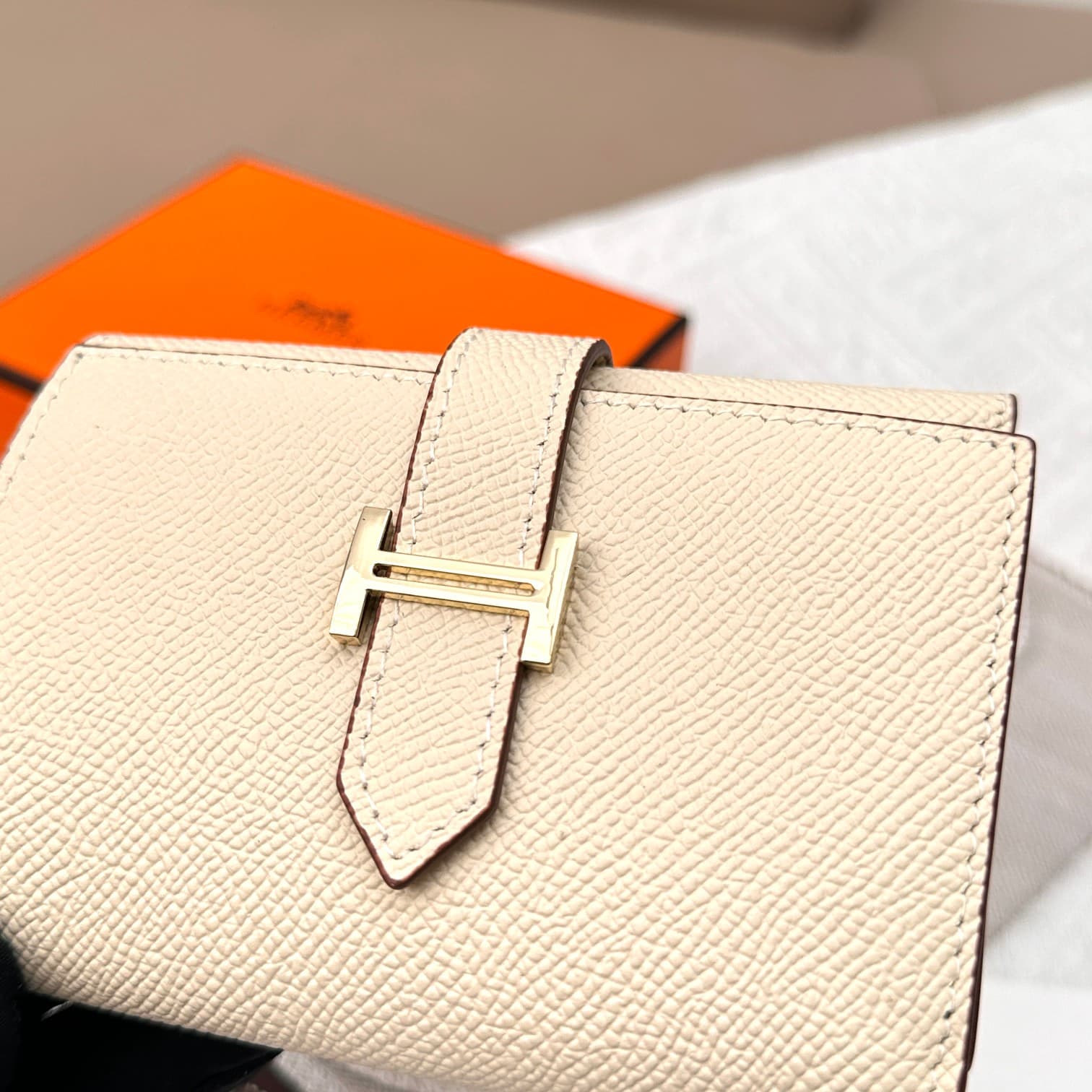 Hermes Gold Wallet 5176