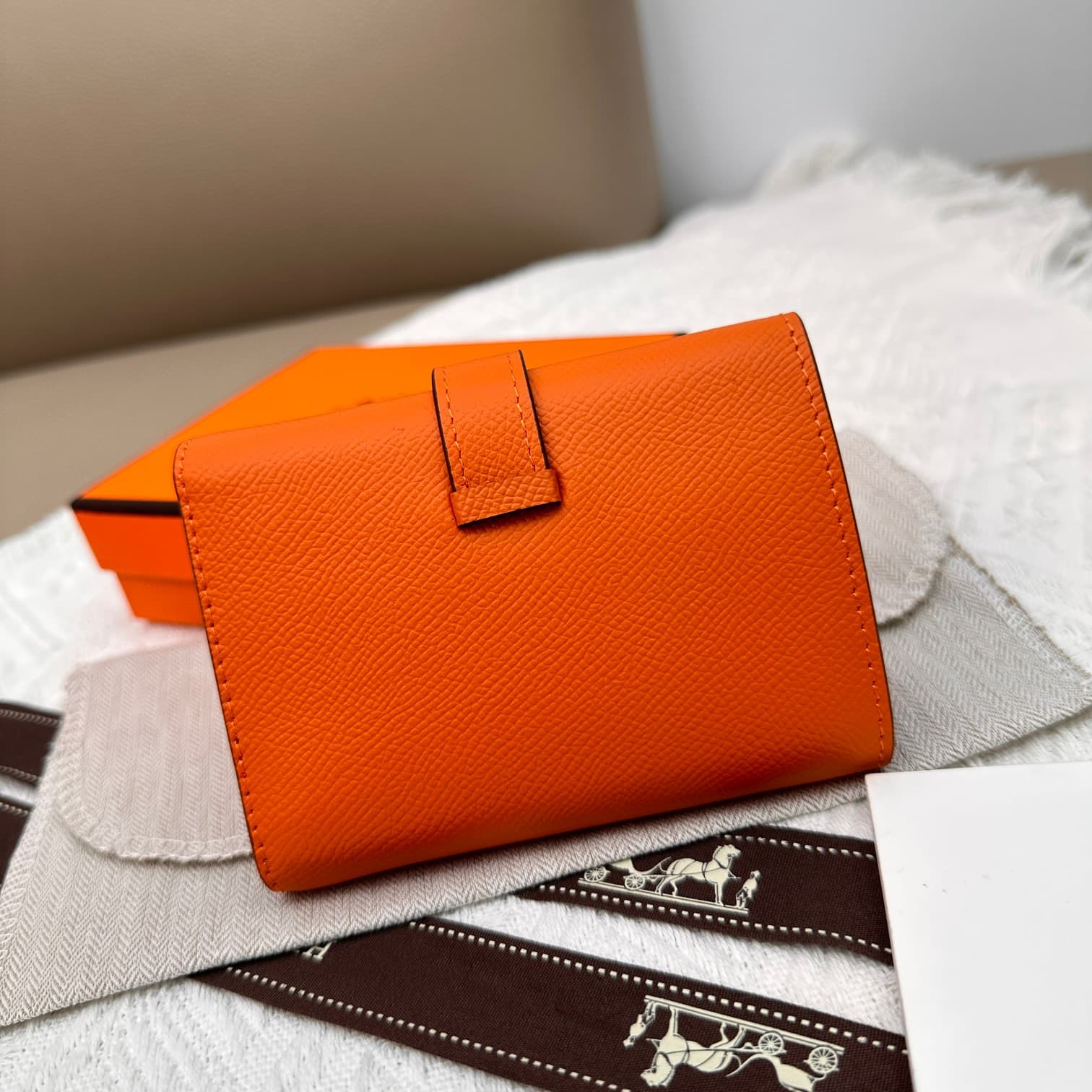 Hermes Gold Wallet 5176