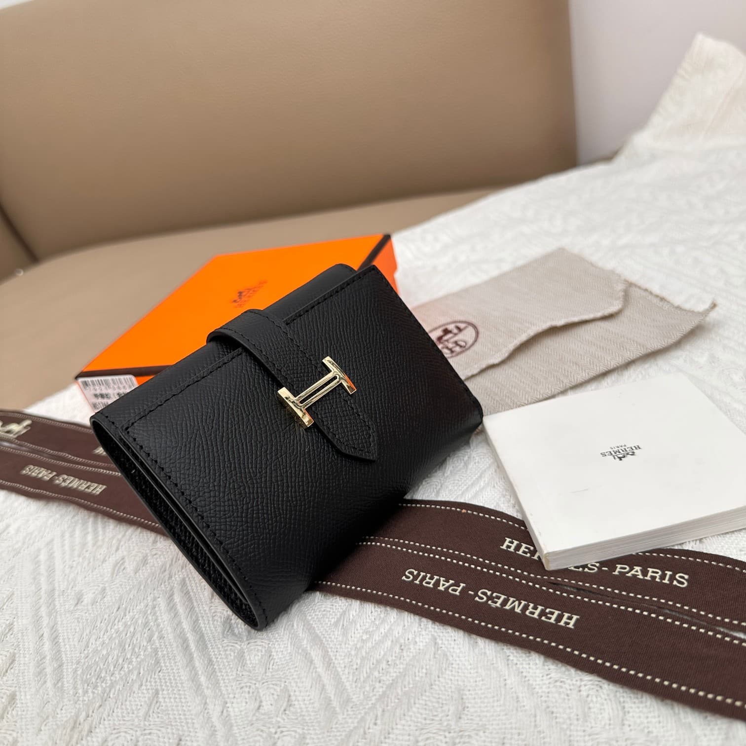 Hermes Gold Wallet 5176