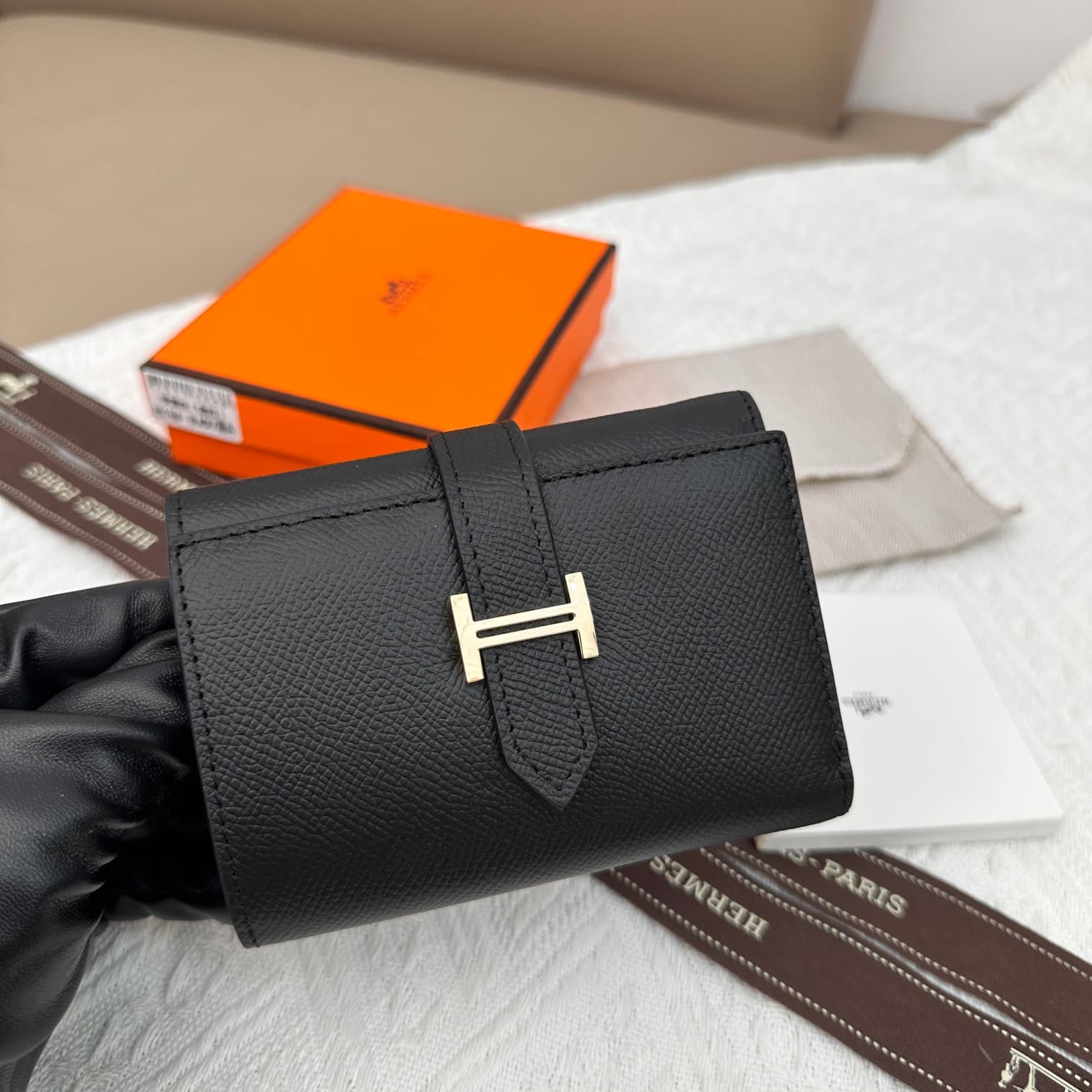 Hermes Gold Wallet 5176