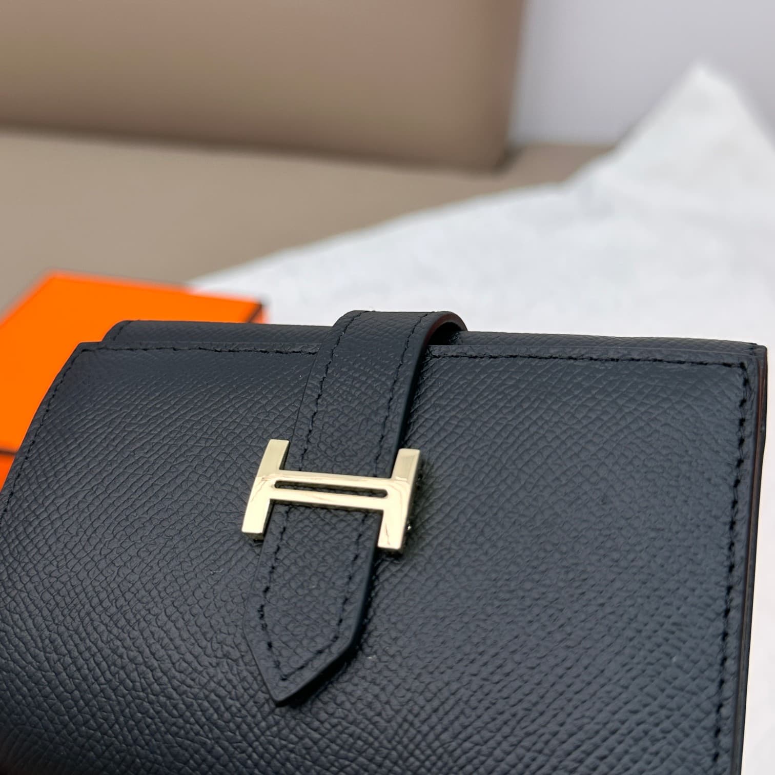 Hermes Gold Wallet 5176
