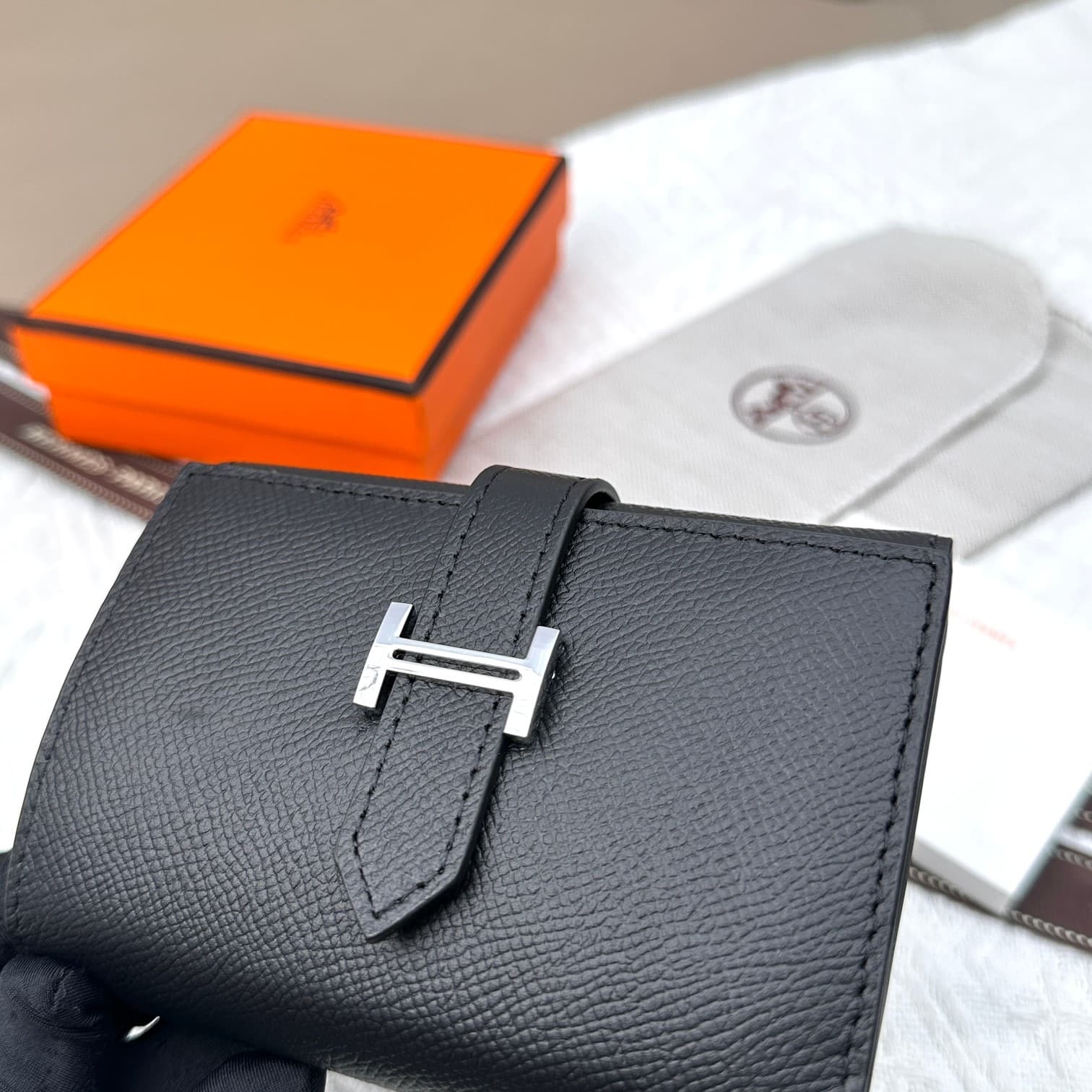 Hermes Gold Wallet 5176