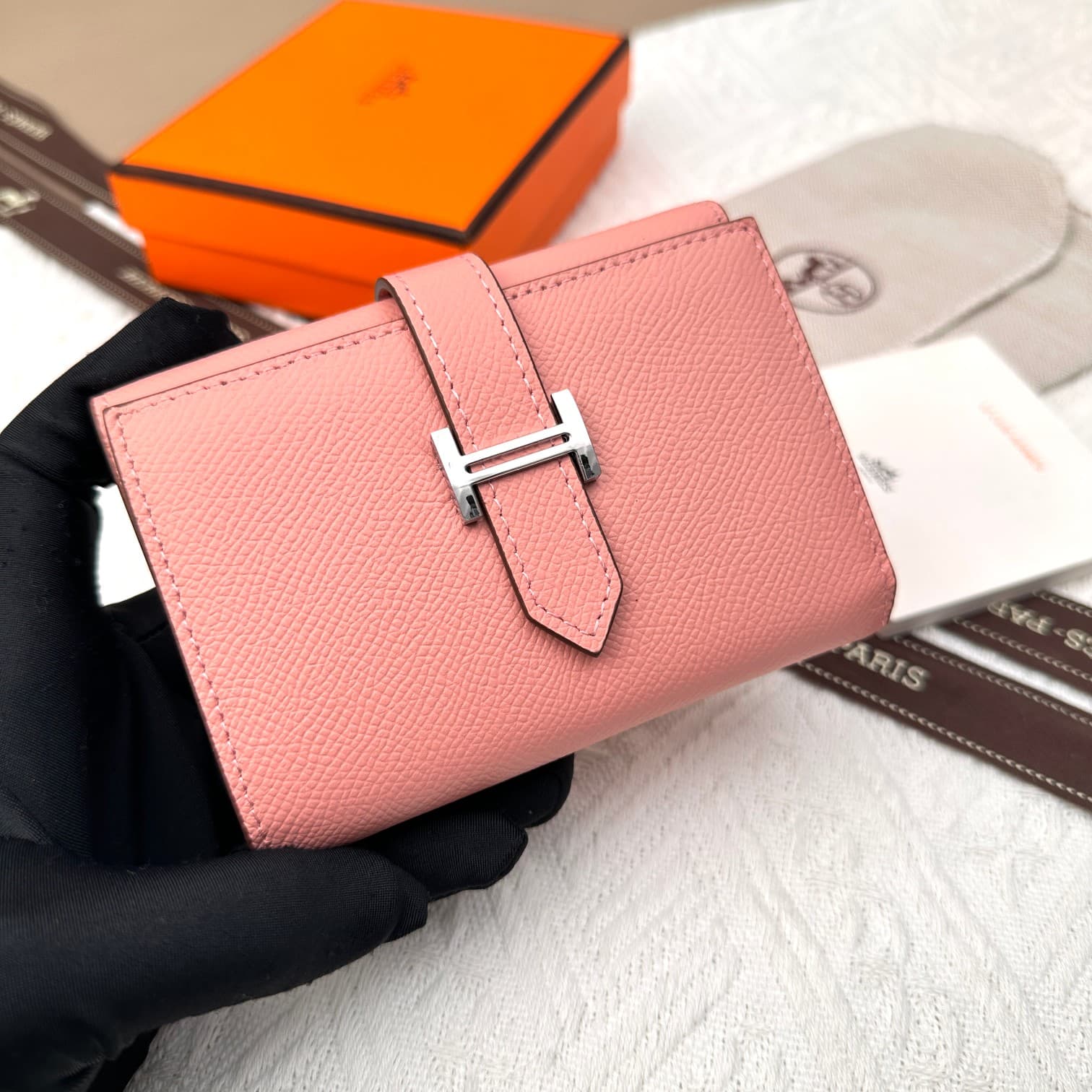 Hermes Gold Wallet 5176