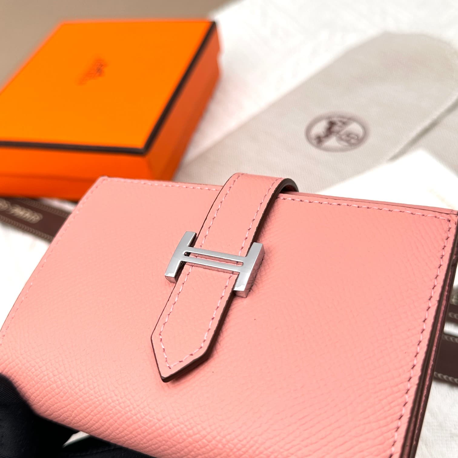 Hermes Gold Wallet 5176