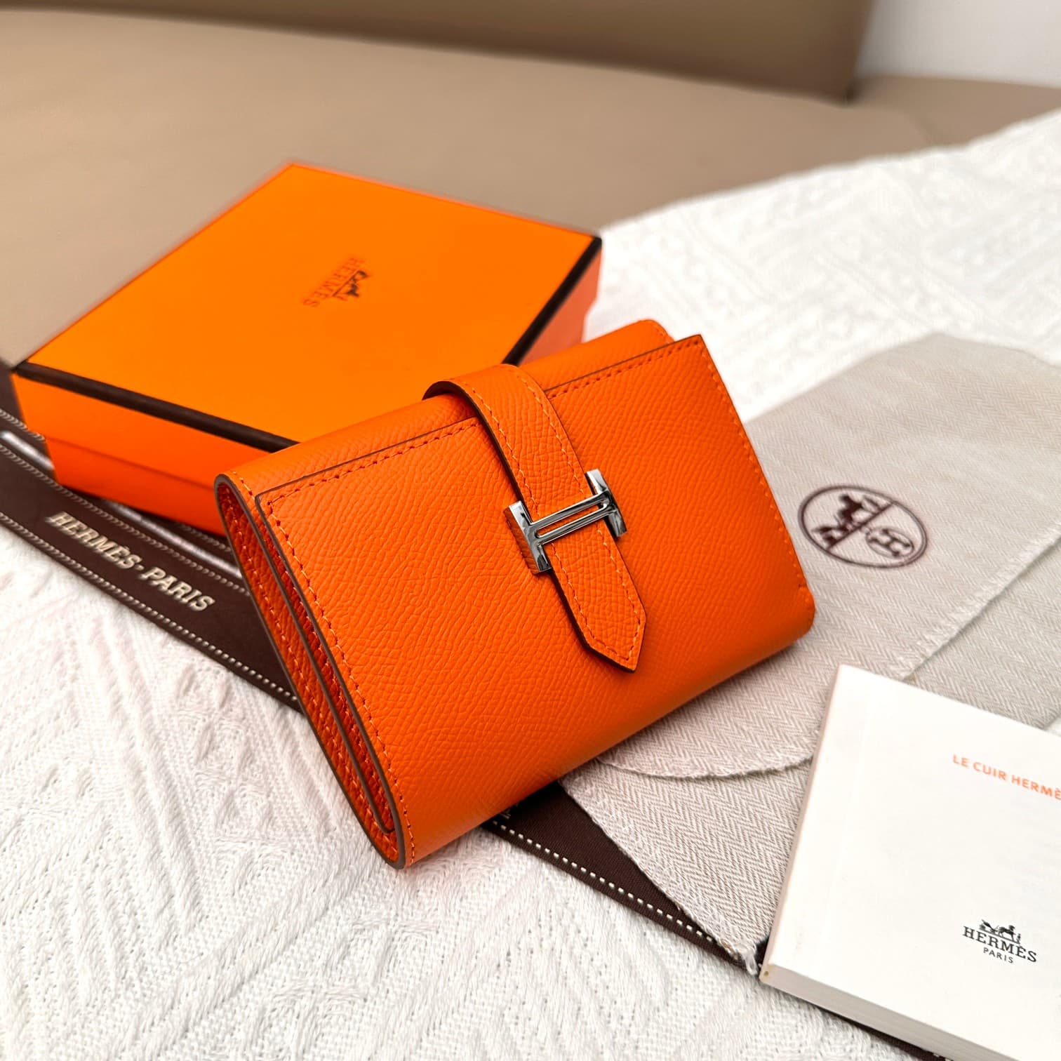 Hermes Gold Wallet 5176