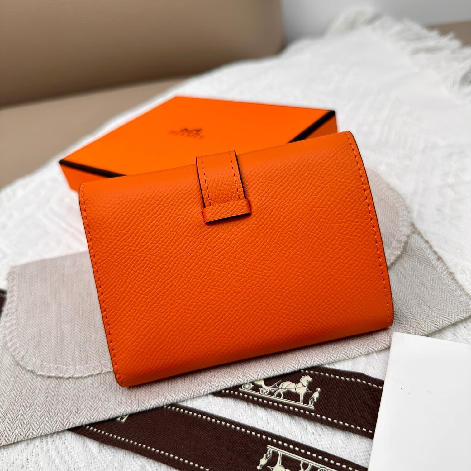 Hermes Gold Wallet 5176