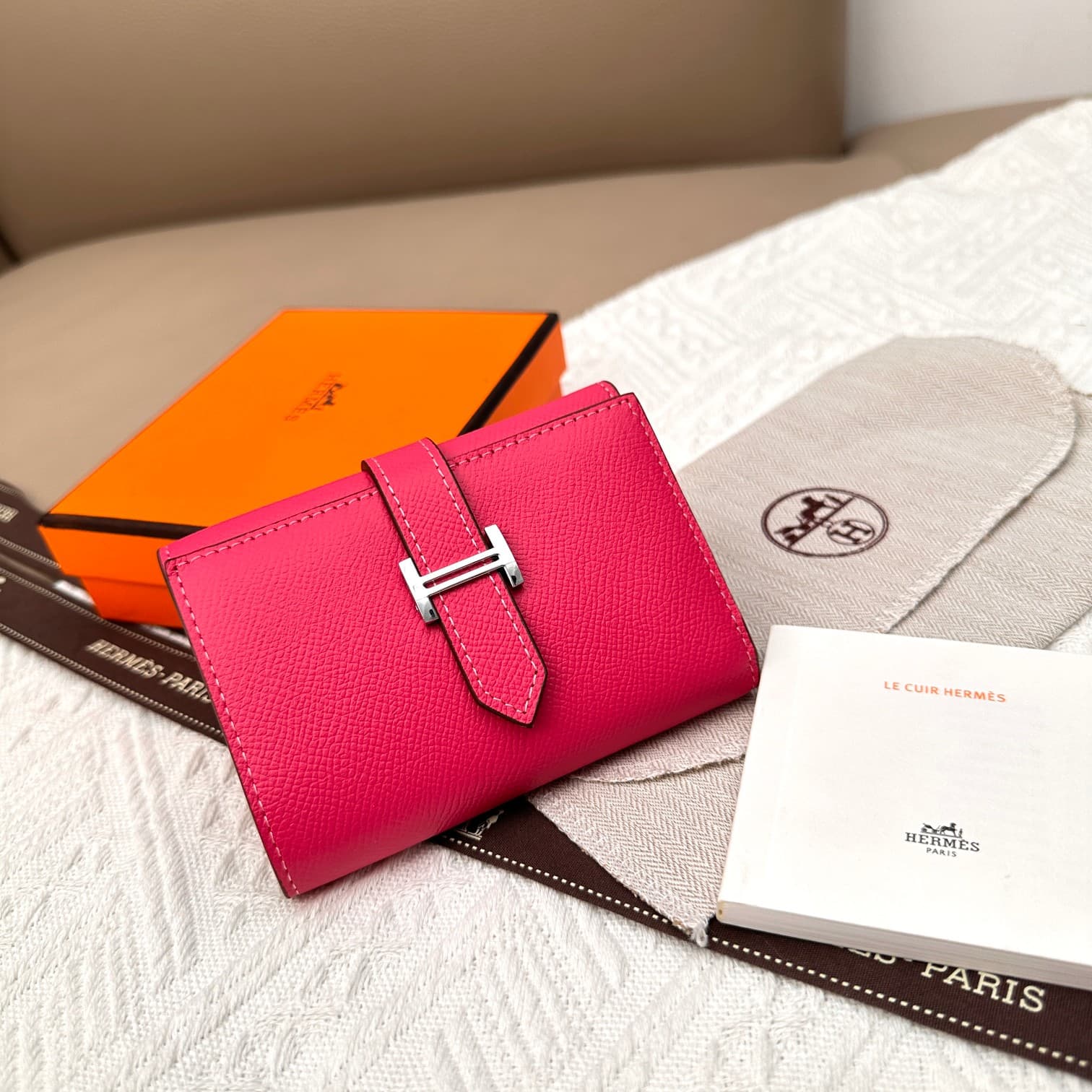 Hermes Gold Wallet 5176