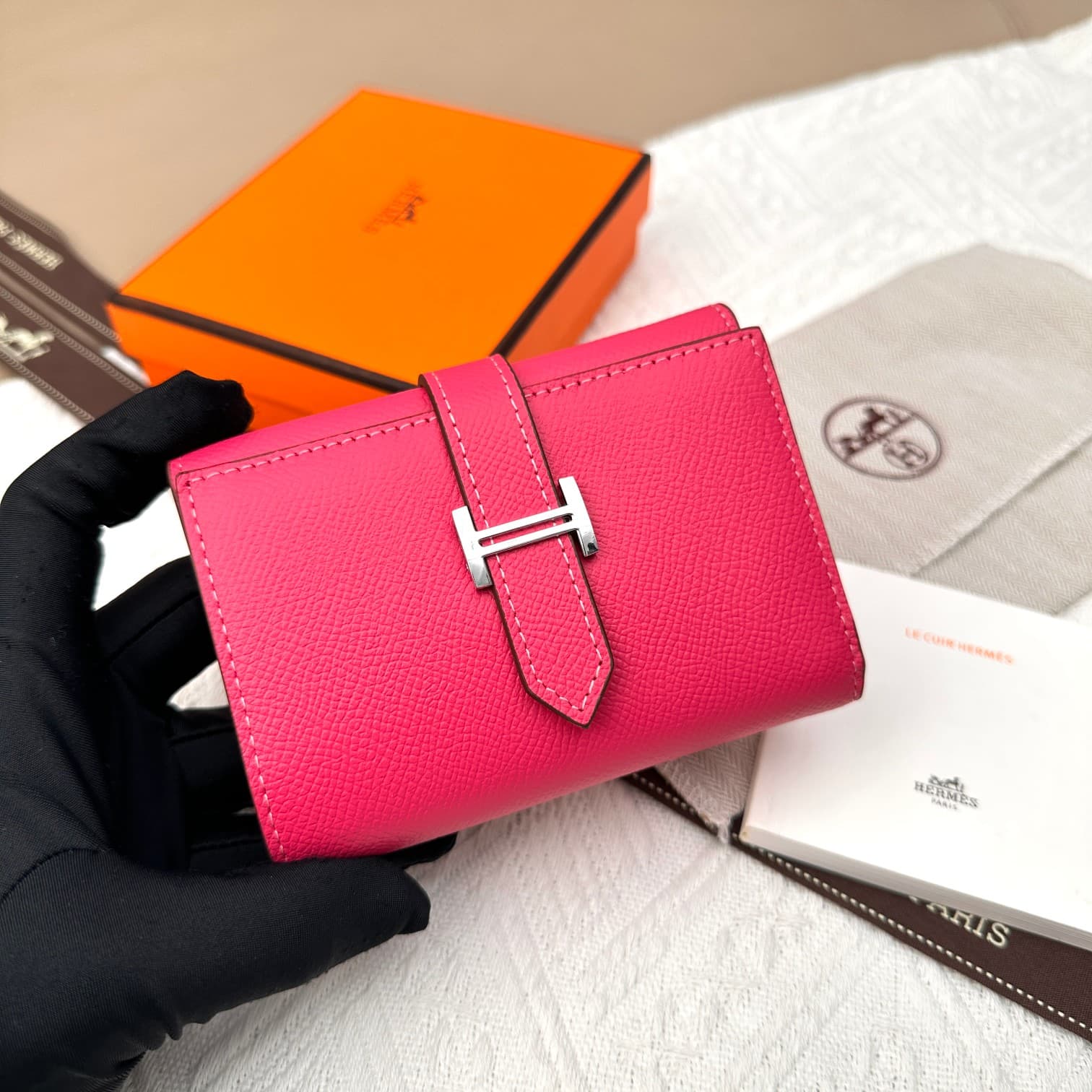 Hermes Gold Wallet 5176