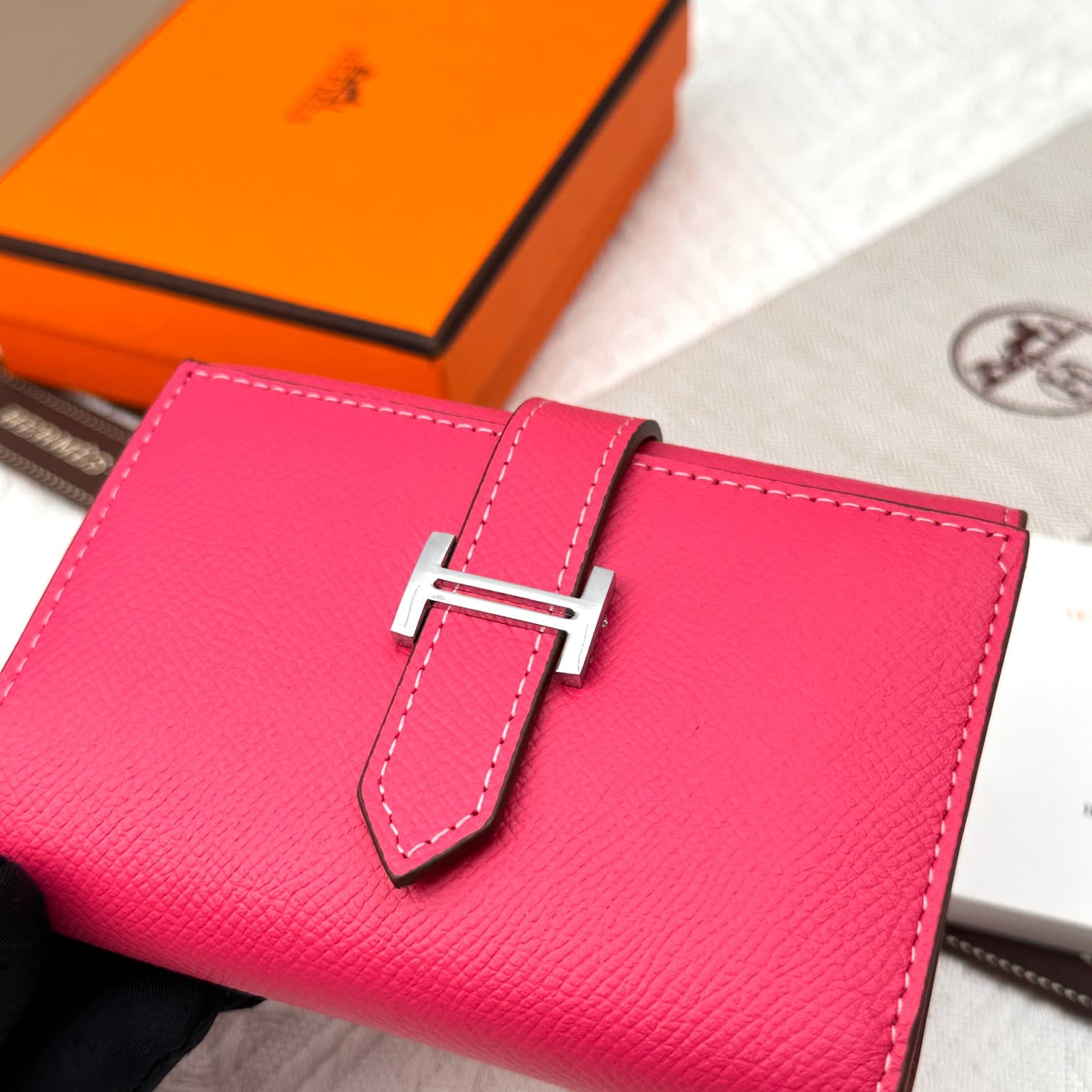 Hermes Gold Wallet 5176