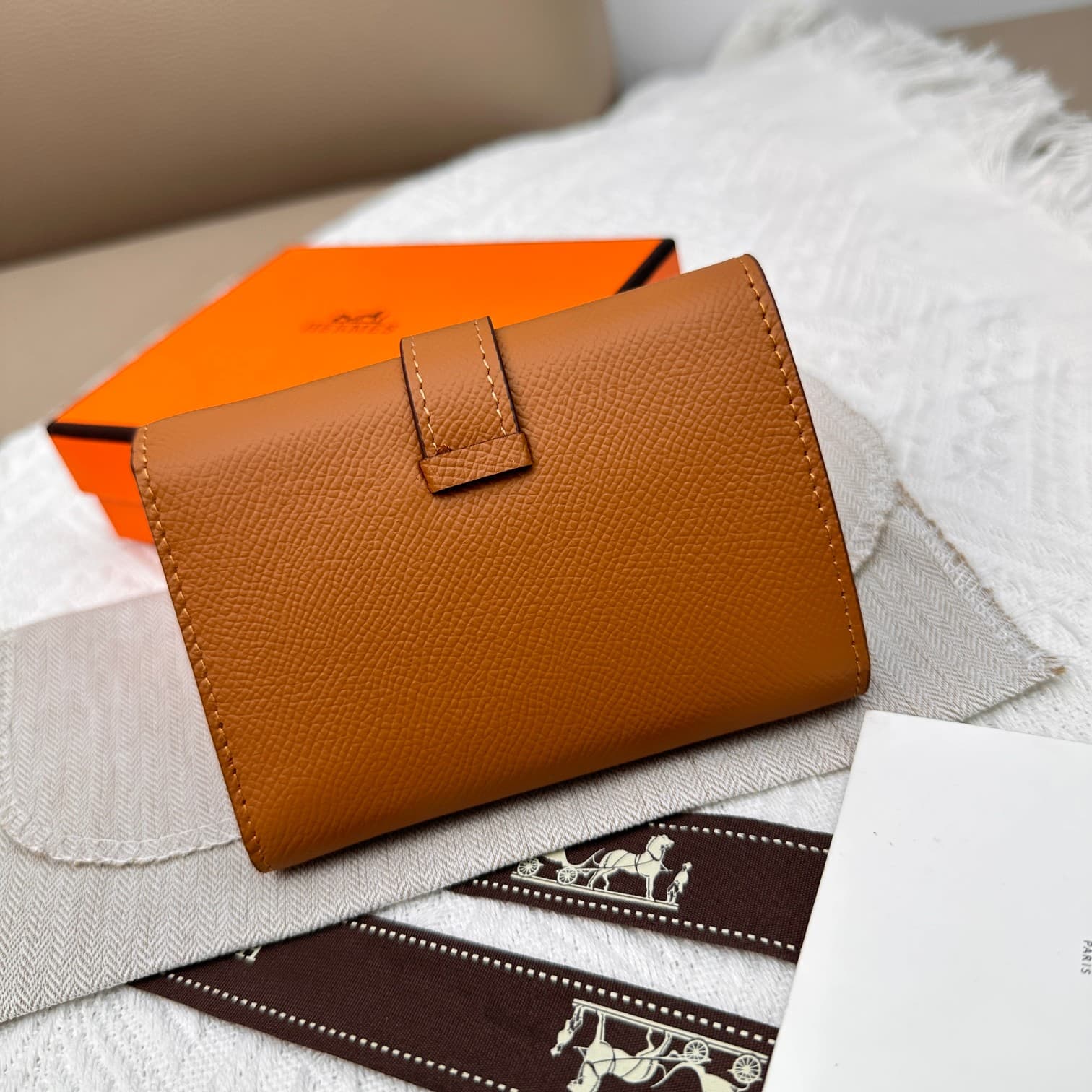 Hermes Gold Wallet 5176