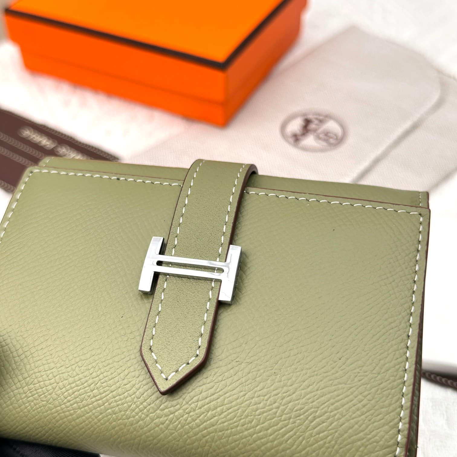 Hermes Gold Wallet 5176